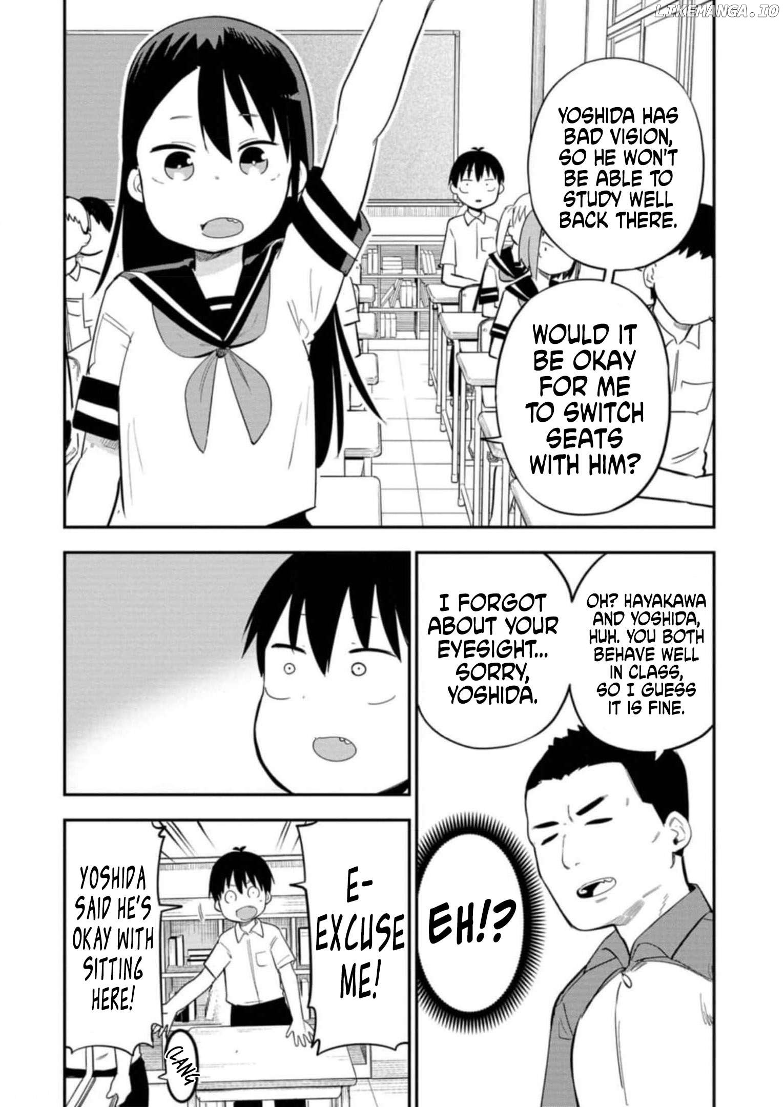 Ōkami-kun wa Hayakawa-san ni katenai Chapter 14 - page 8