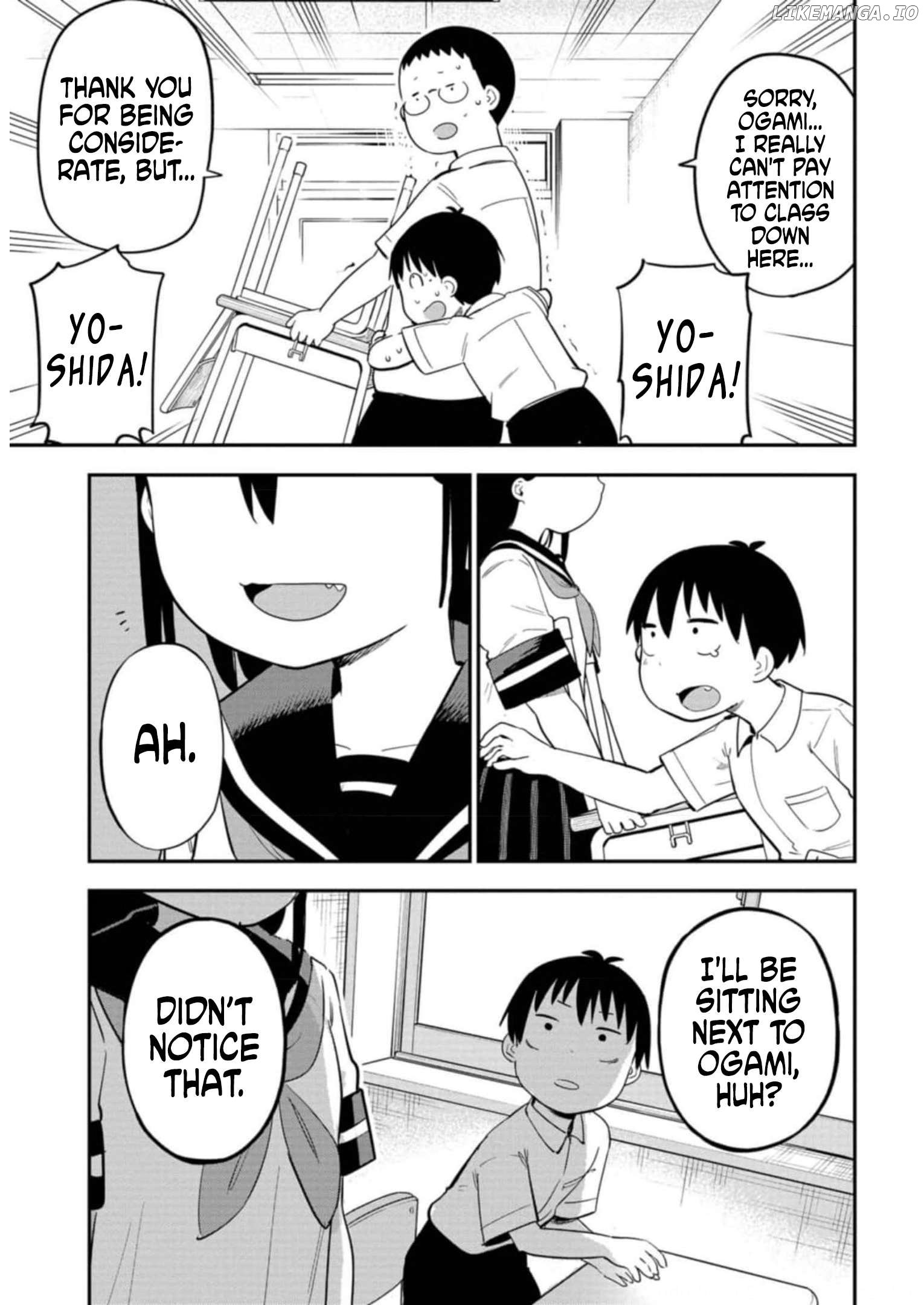 Ōkami-kun wa Hayakawa-san ni katenai Chapter 14 - page 9