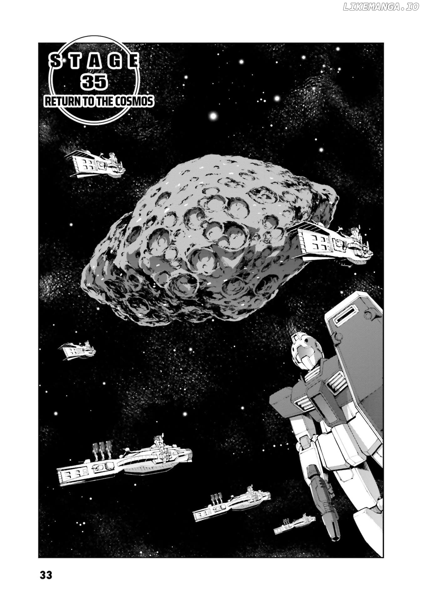 Mobile Suit Gundam Side Story - The Blue Destiny Chapter 35 - page 1