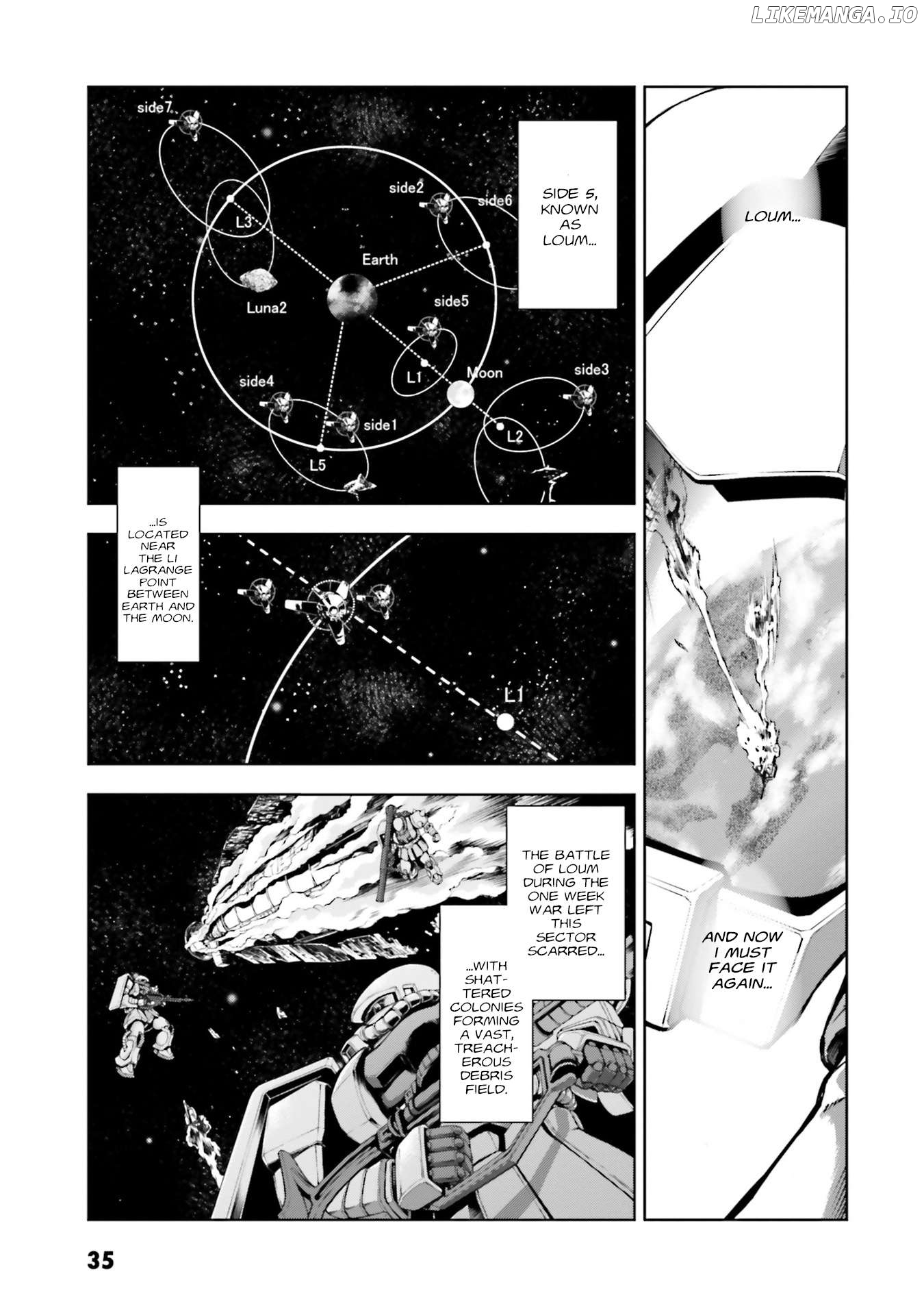 Mobile Suit Gundam Side Story - The Blue Destiny Chapter 35 - page 3