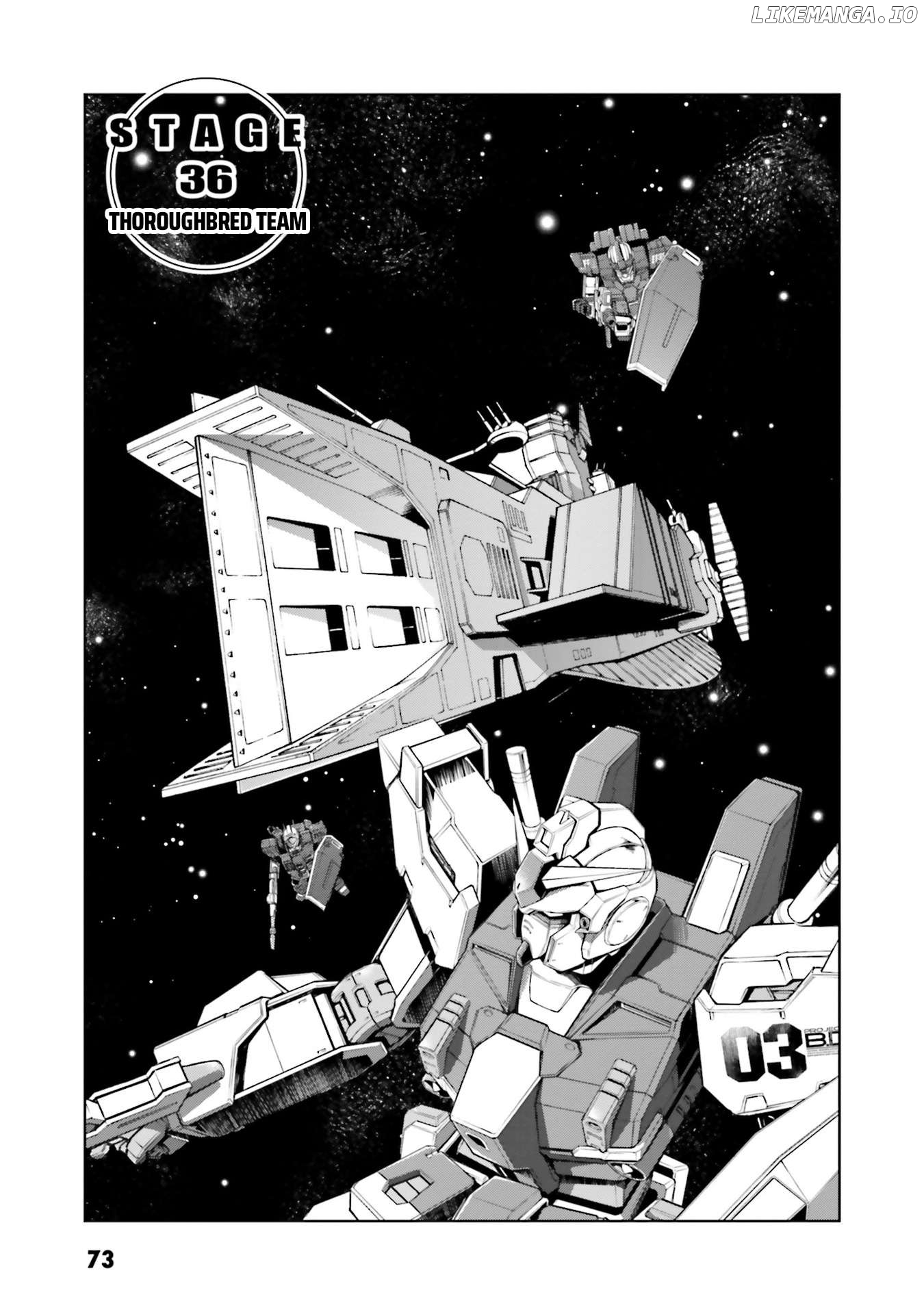 Mobile Suit Gundam Side Story - The Blue Destiny Chapter 36 - page 1