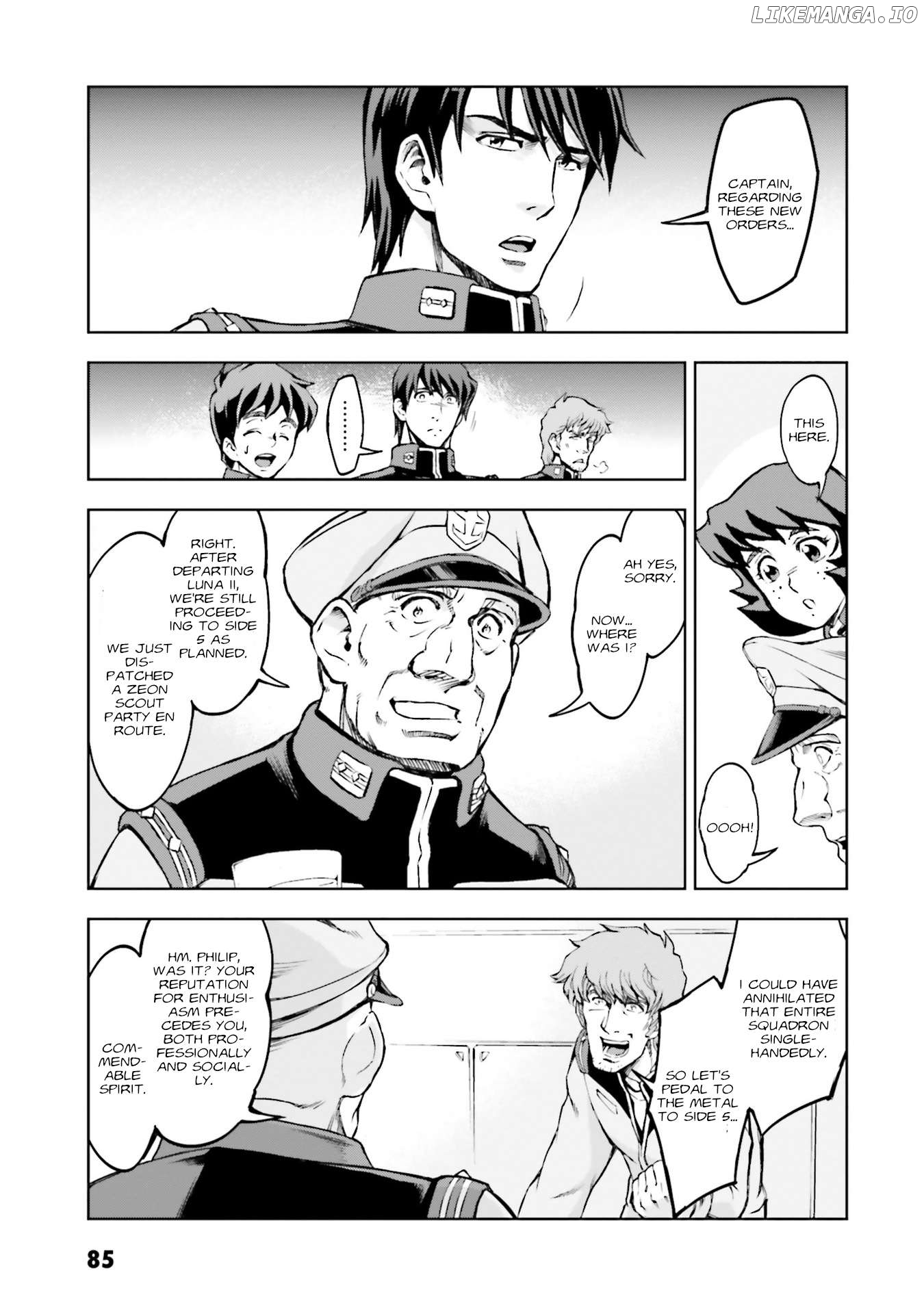 Mobile Suit Gundam Side Story - The Blue Destiny Chapter 36 - page 13