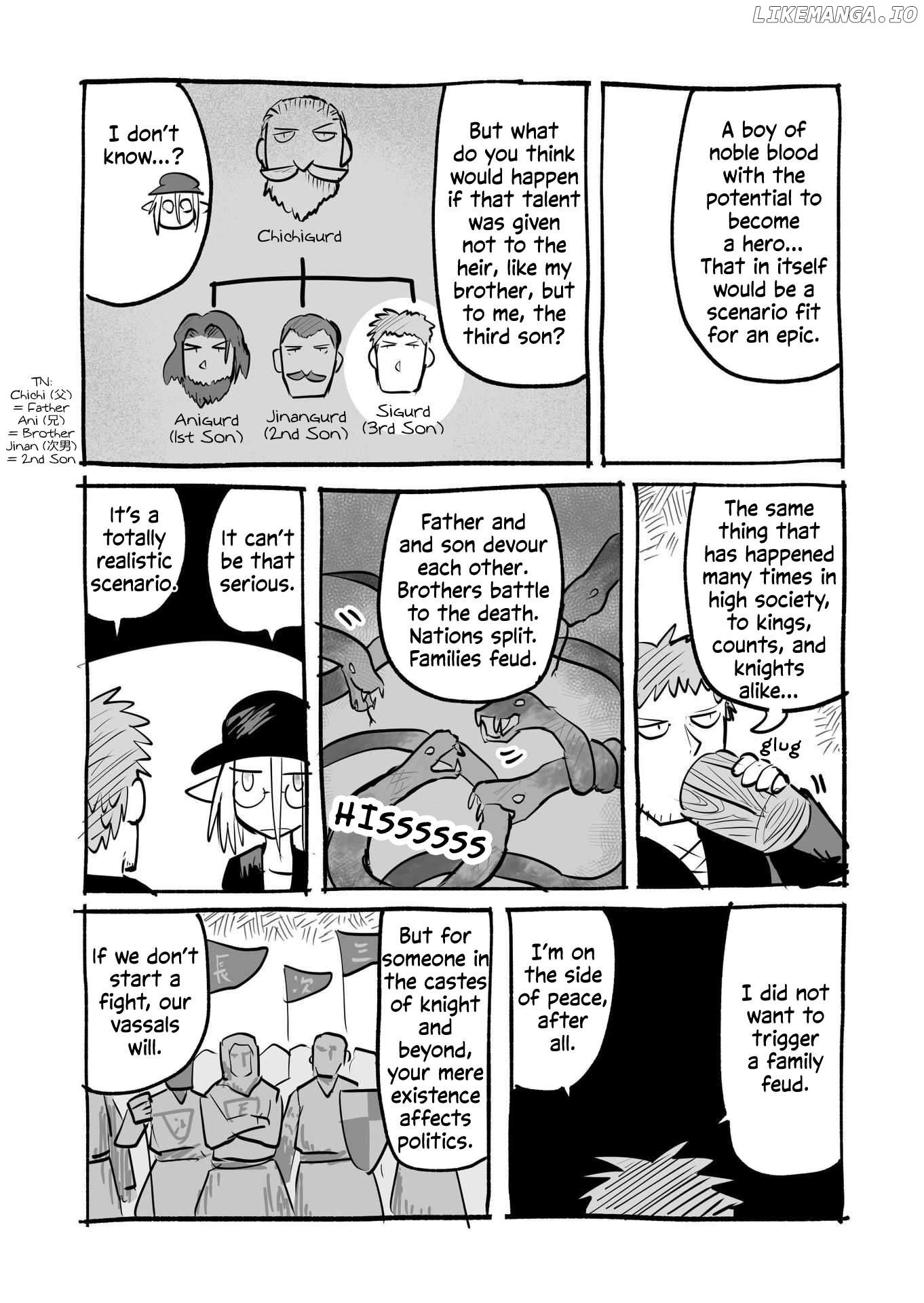 Ryuu to Yuusha to Haitatsunin Shikaban Chapter 4.2 - page 4