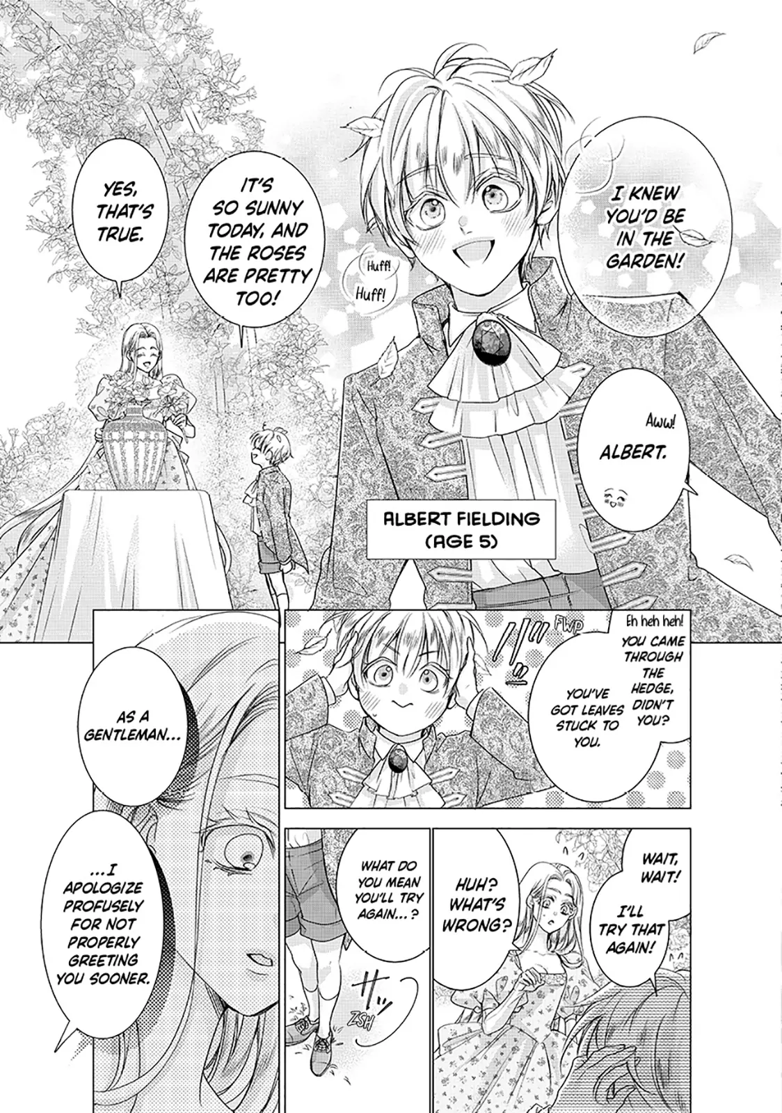 My Ice-Rose Husband Said He Only Wants Me to Play the Role of the Next Duchess, but Now He's Stalking Me at Home! Chapter 19.1 - page 5
