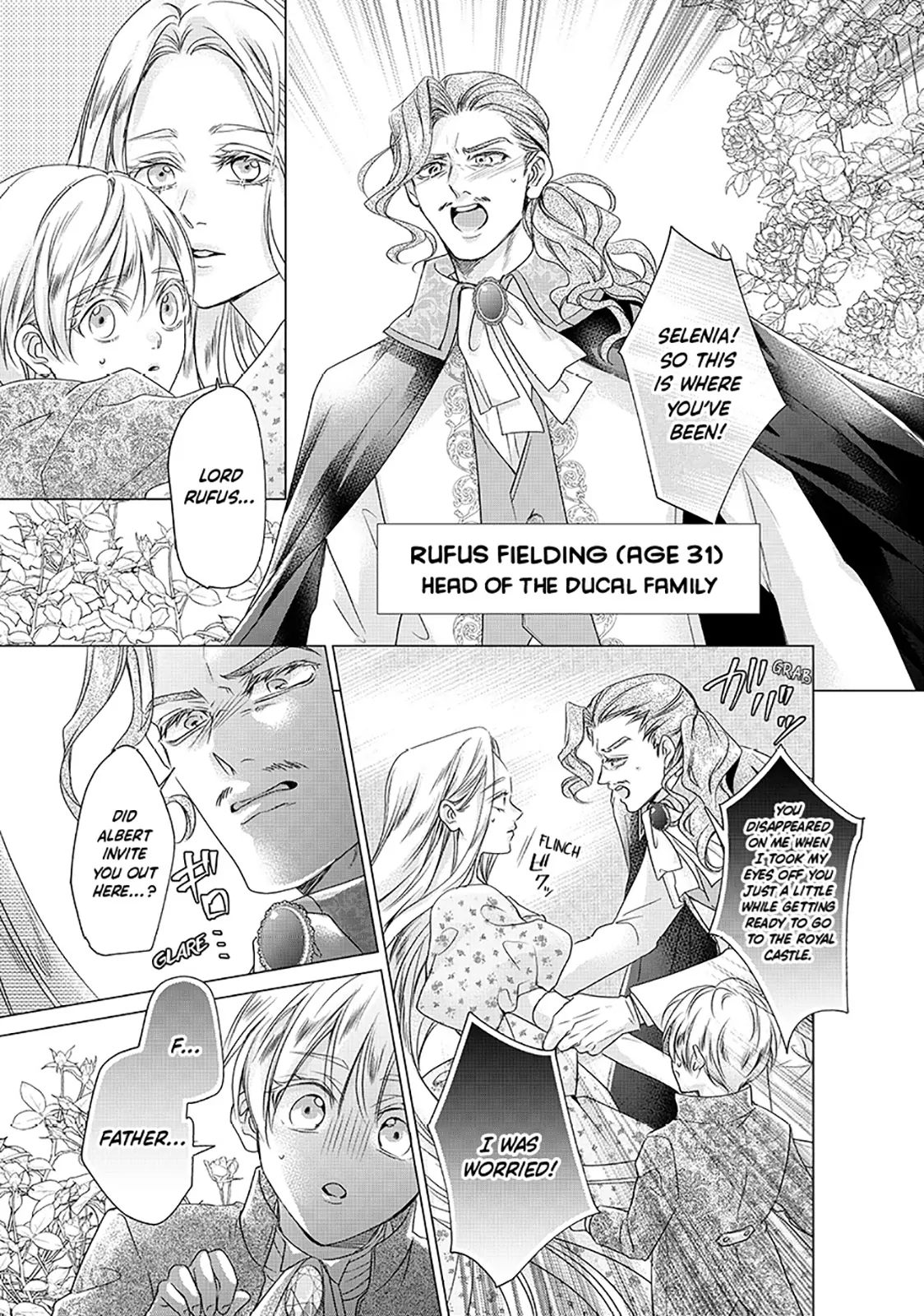 My Ice-Rose Husband Said He Only Wants Me to Play the Role of the Next Duchess, but Now He's Stalking Me at Home! Chapter 19.2 - page 1