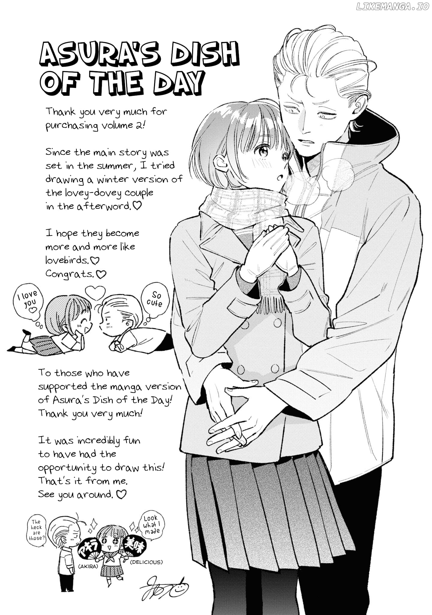 Kyou no Ashura Meshi Chapter 10.1 - page 1