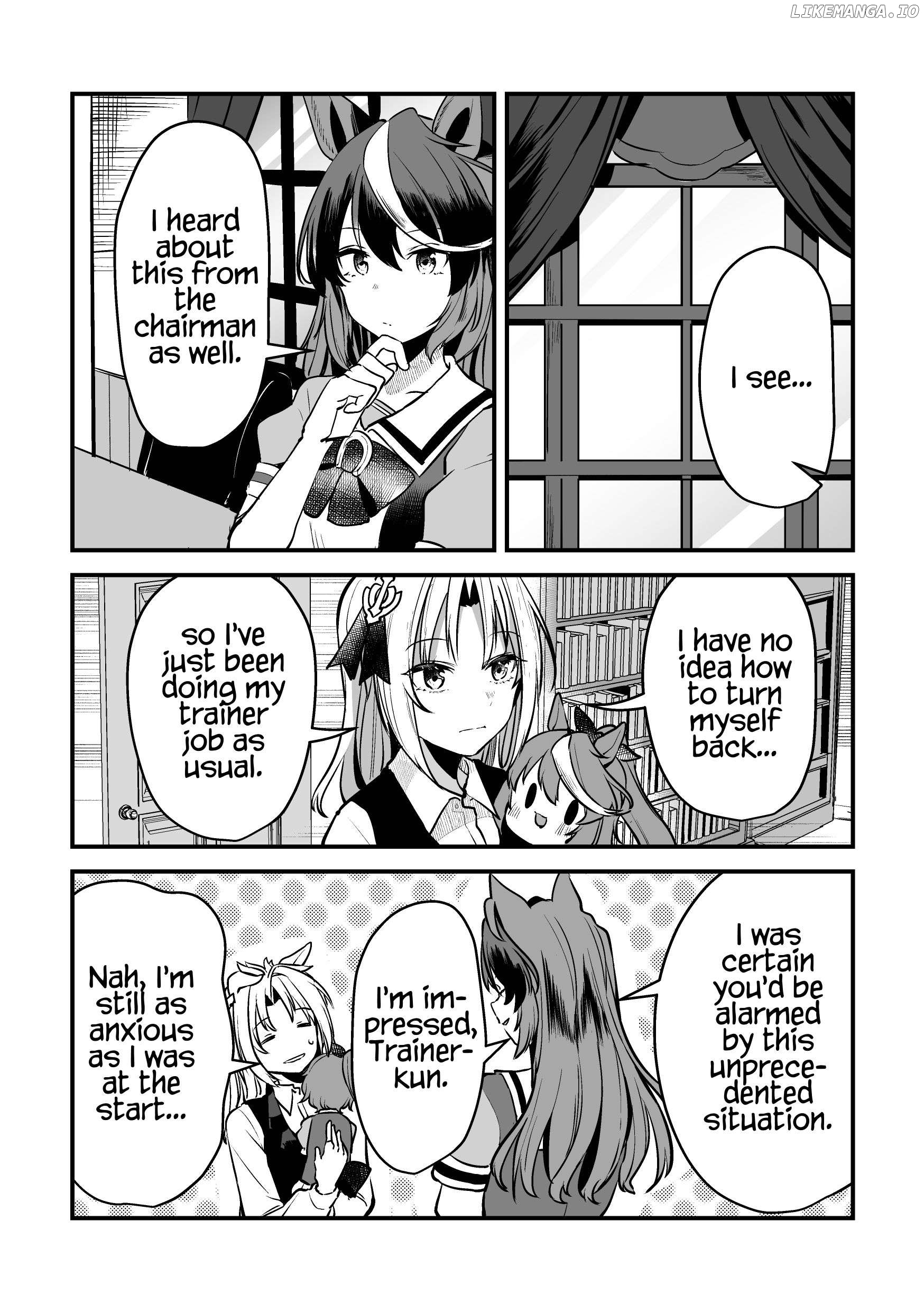 Uma Musume - The Story of a Trainer Who Has Ended Up Becoming an Uma Musume in a What-If Scenario (Doujinshi) Chapter 2 - page 10