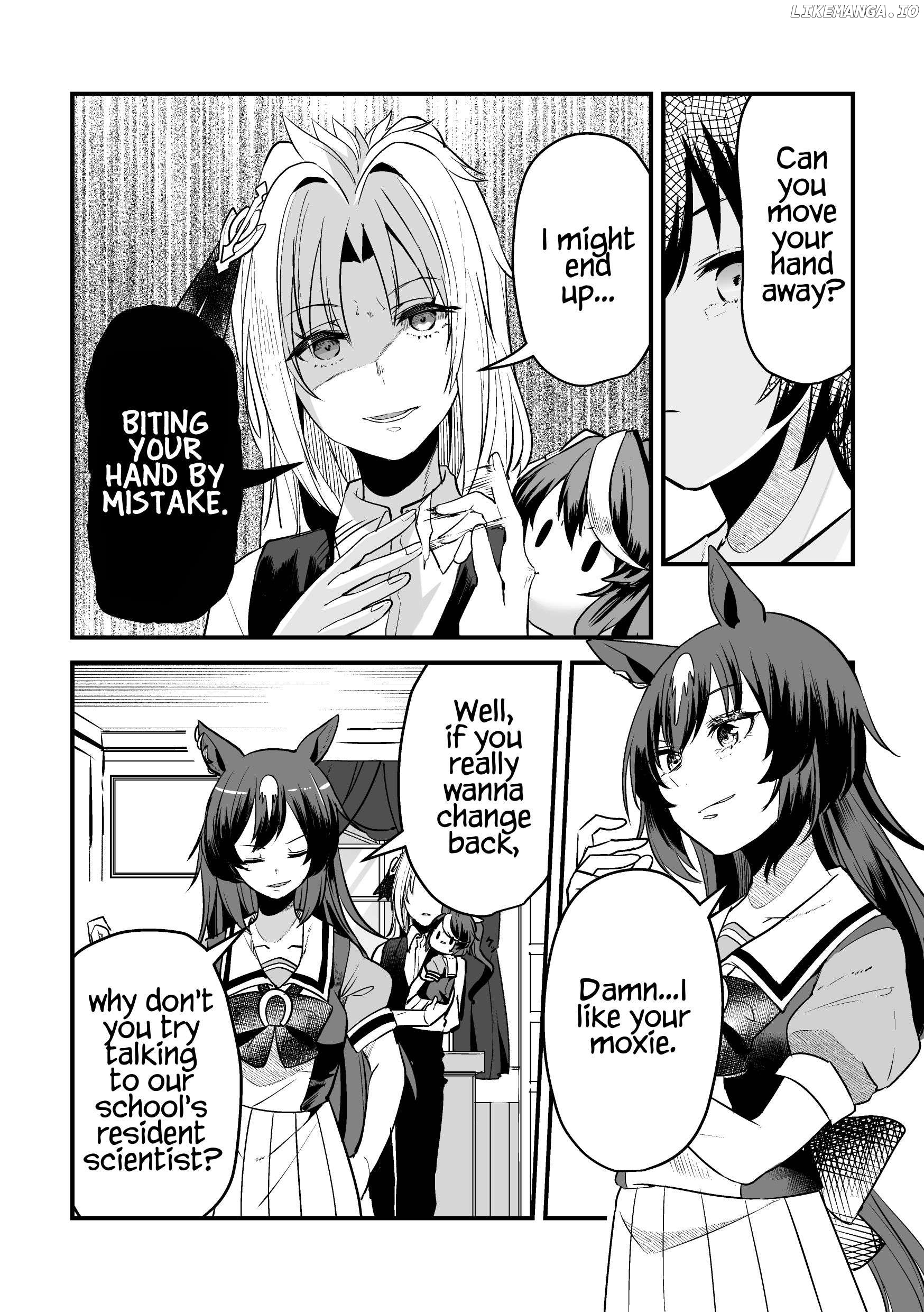 Uma Musume - The Story of a Trainer Who Has Ended Up Becoming an Uma Musume in a What-If Scenario (Doujinshi) Chapter 2 - page 13
