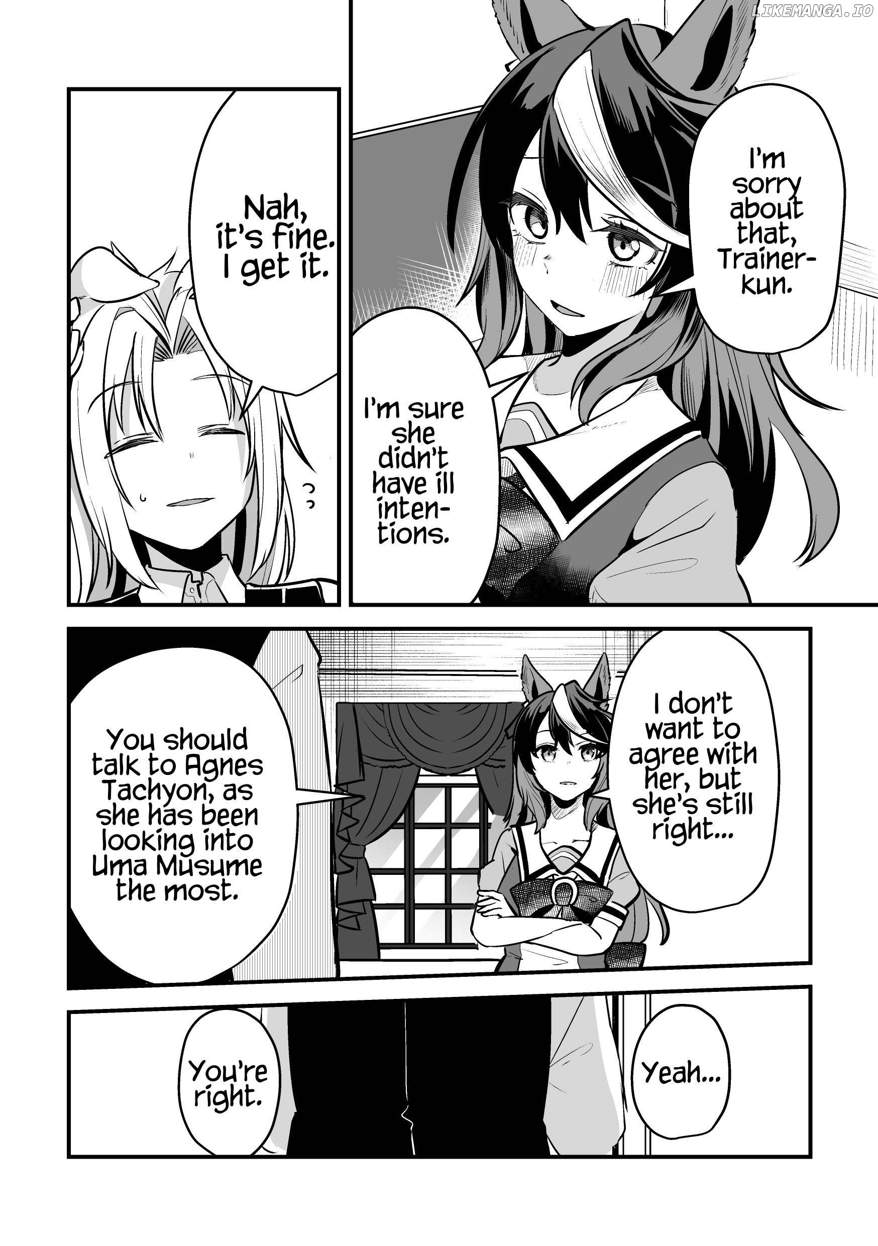 Uma Musume - The Story of a Trainer Who Has Ended Up Becoming an Uma Musume in a What-If Scenario (Doujinshi) Chapter 2 - page 14