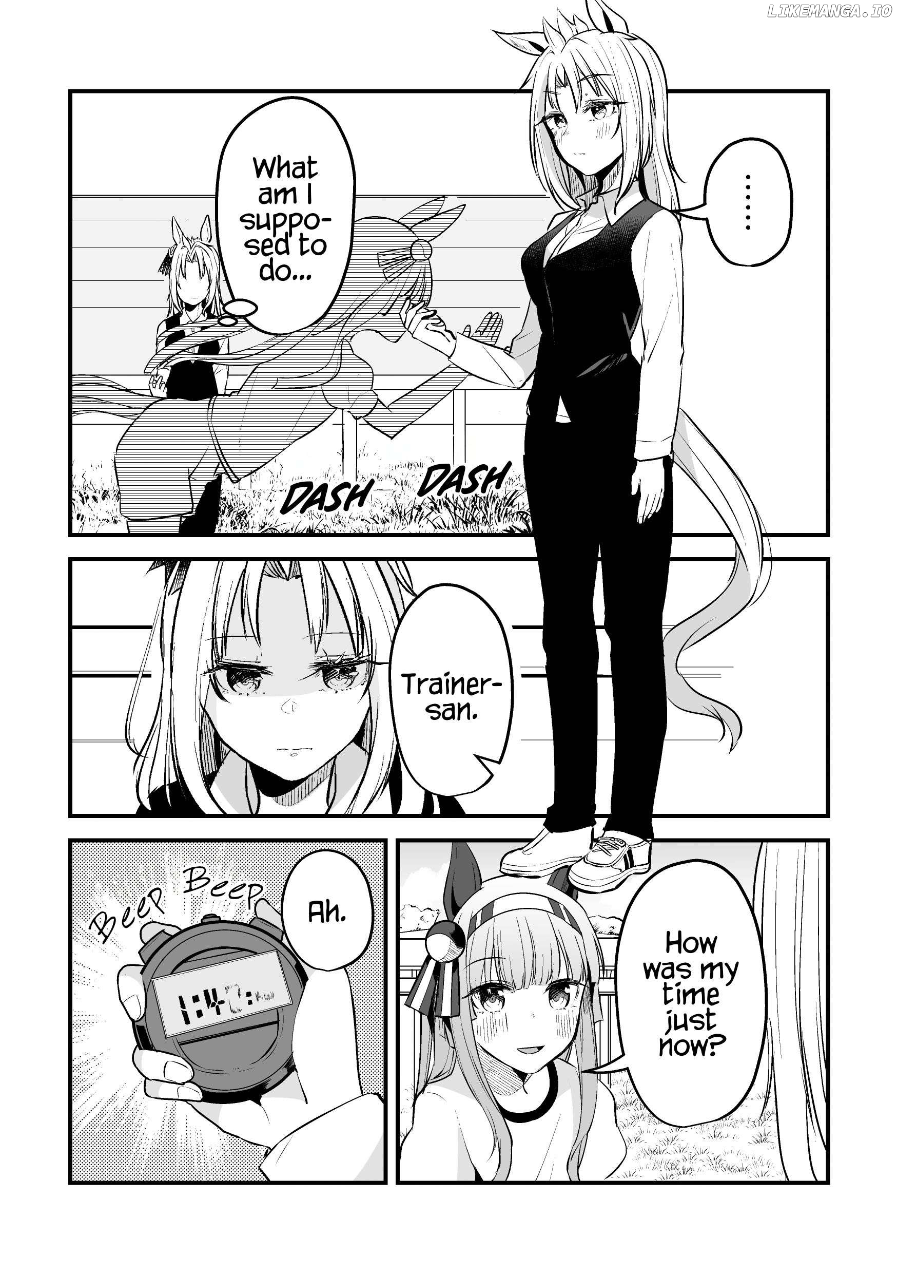 Uma Musume - The Story of a Trainer Who Has Ended Up Becoming an Uma Musume in a What-If Scenario (Doujinshi) Chapter 2 - page 22