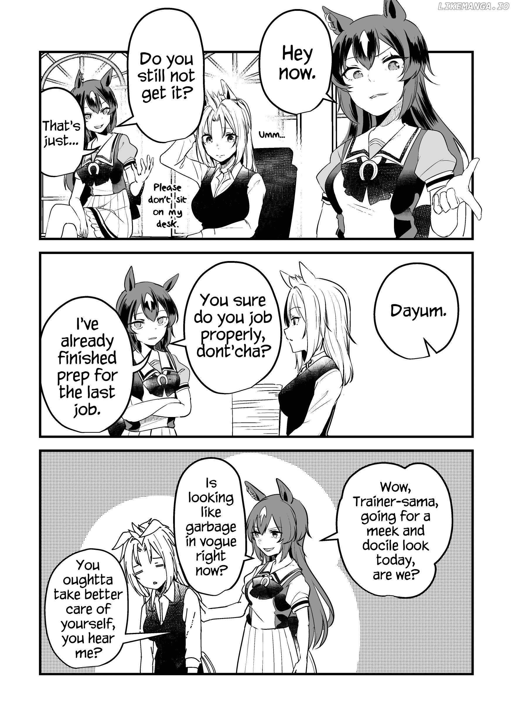 Uma Musume - The Story of a Trainer Who Has Ended Up Becoming an Uma Musume in a What-If Scenario (Doujinshi) Chapter 2 - page 42