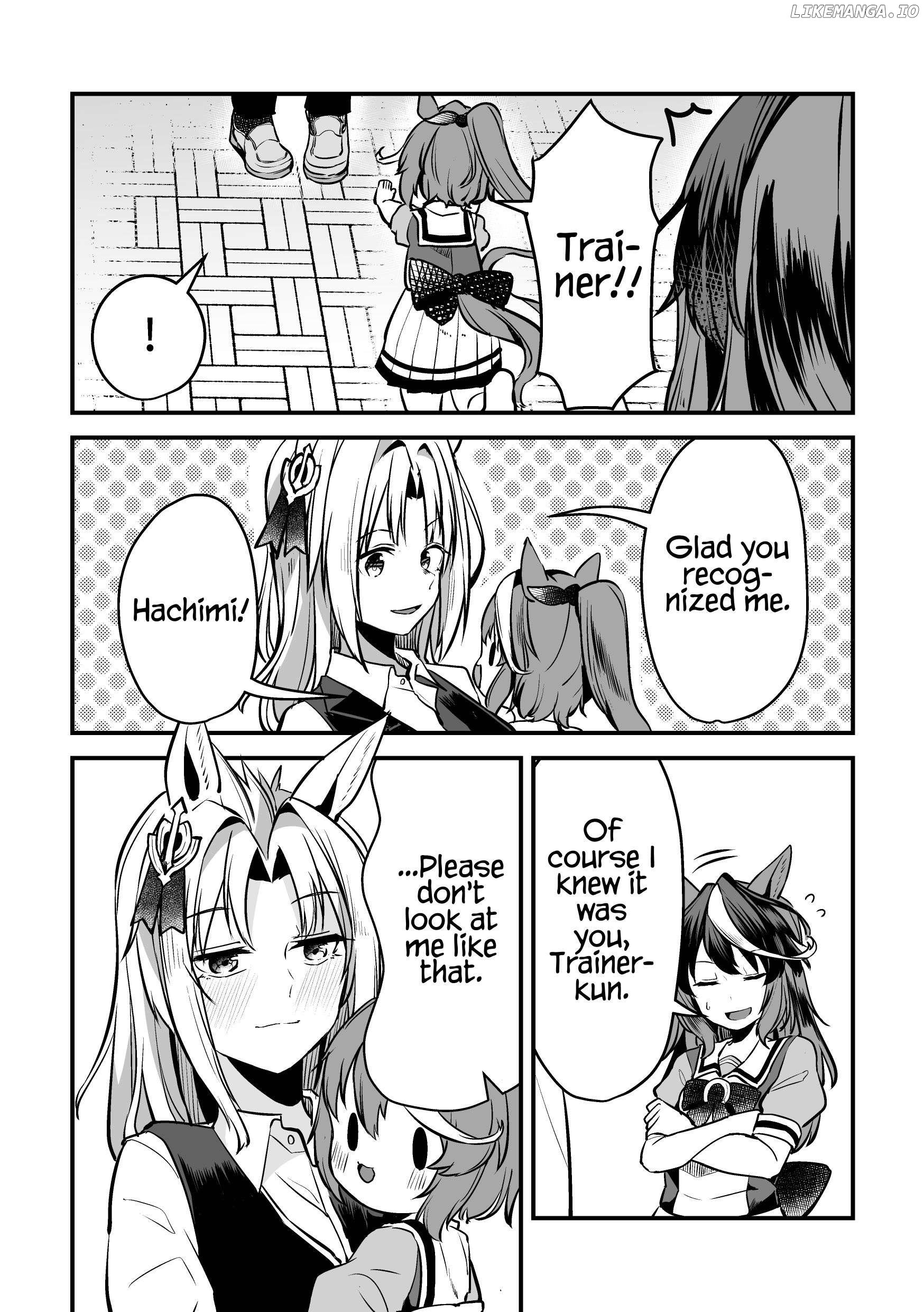 Uma Musume - The Story of a Trainer Who Has Ended Up Becoming an Uma Musume in a What-If Scenario (Doujinshi) Chapter 2 - page 9
