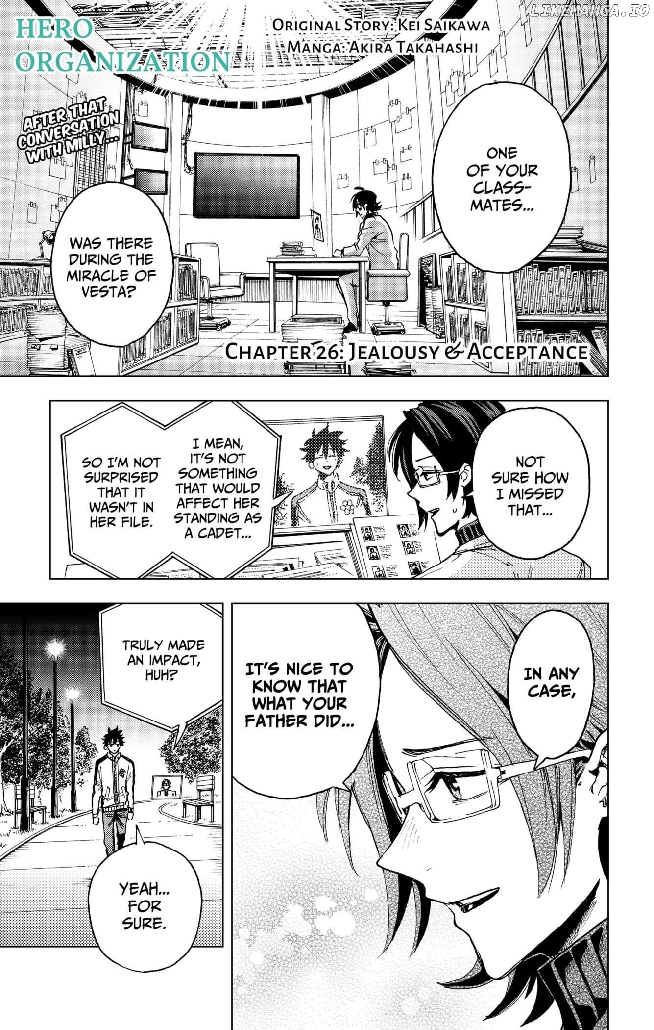 Hero Organization Chapter 26 - page 1