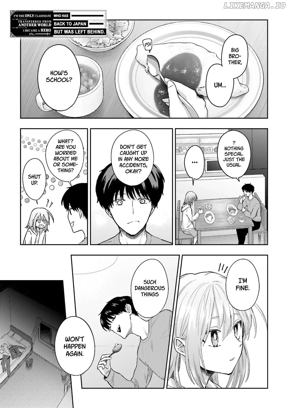 Classmate wa Isekai de Yuusha ni Natta kedo, Ore dake Gendai Nihon ni Okizari ni Narimashita Chapter 7.1 - page 1