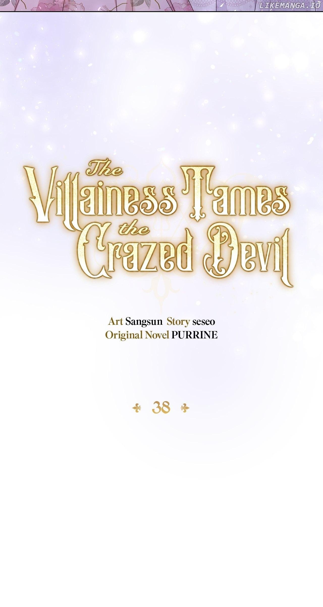 The Villainess Tames the Crazed Devil Chapter 38 - page 35