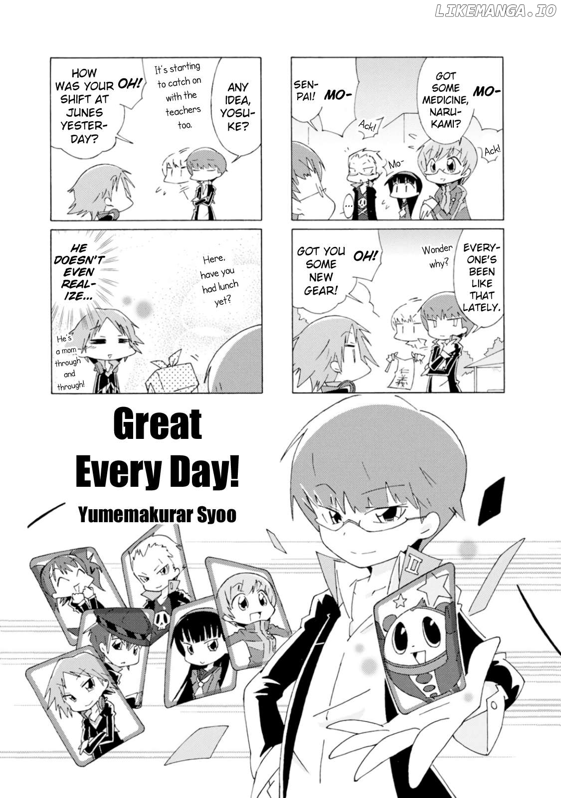 Persona 4 Dengeki Comic Anthology Chapter 16 - page 8