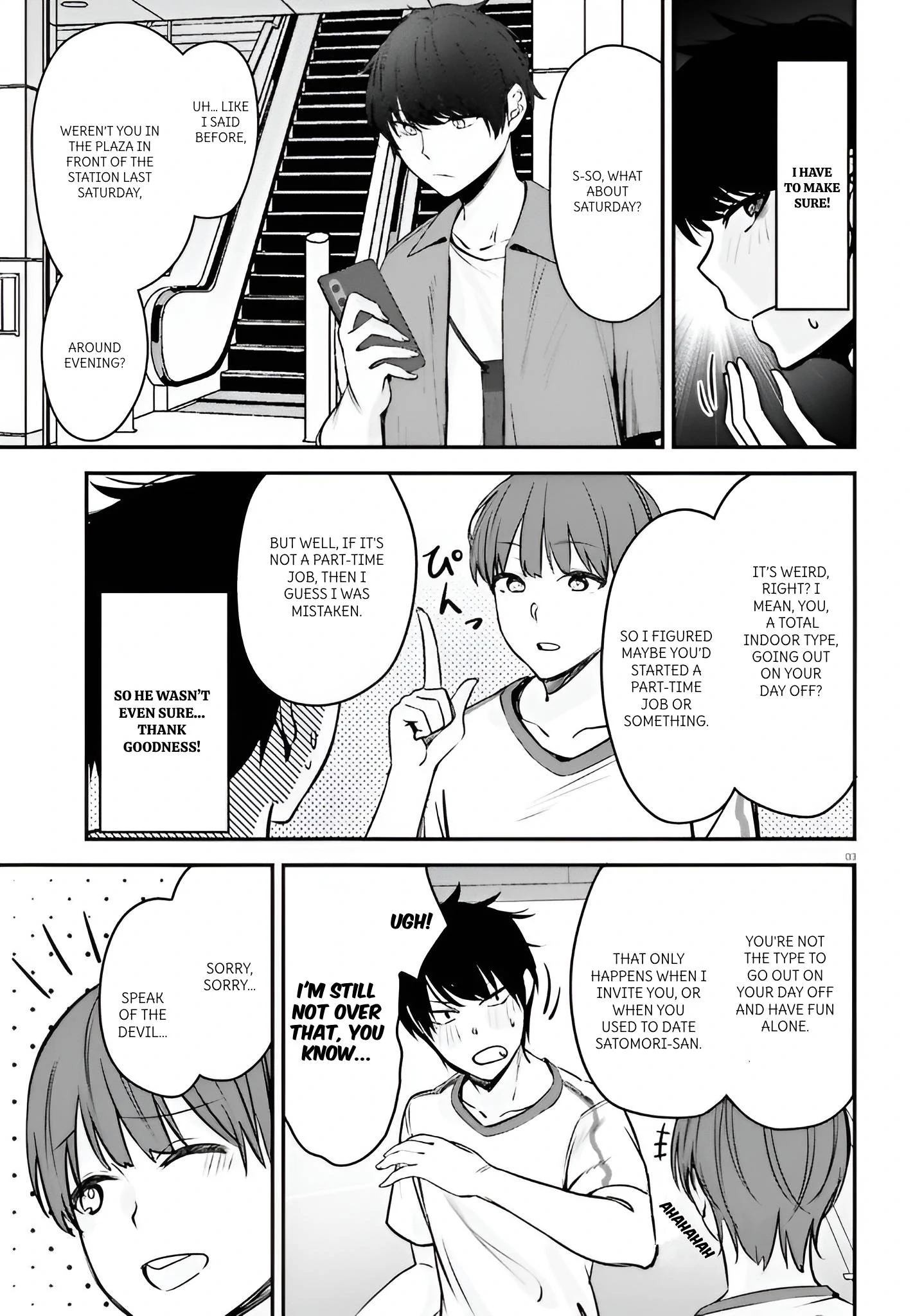 The Handsome Girl Who Stole My Girlfriend Seems to Be After Me Now Chapter 8 - page 3
