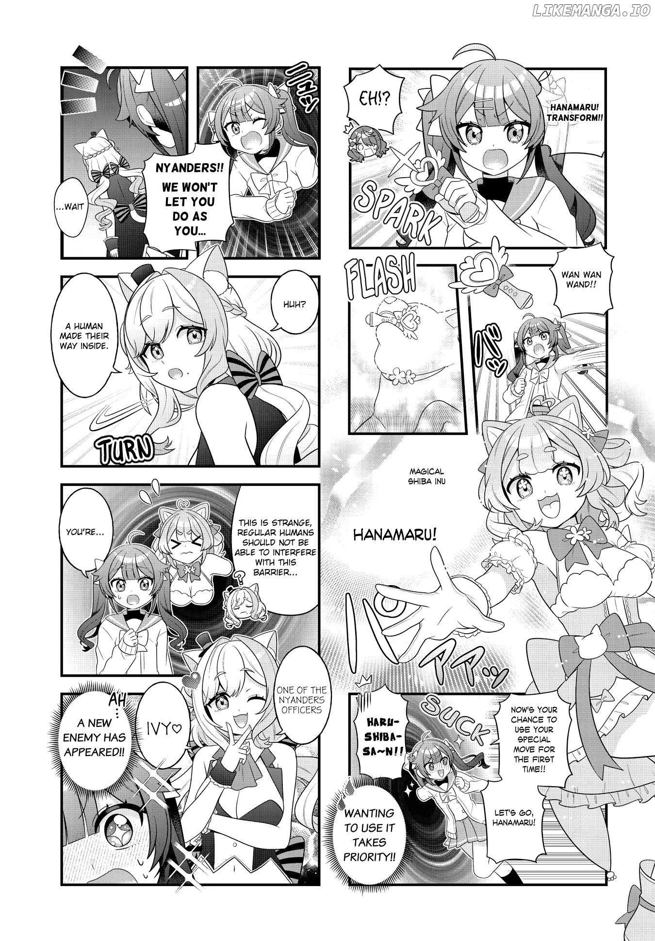 Mahou Shiba Inu★Hanamaru Chapter 8 - page 3