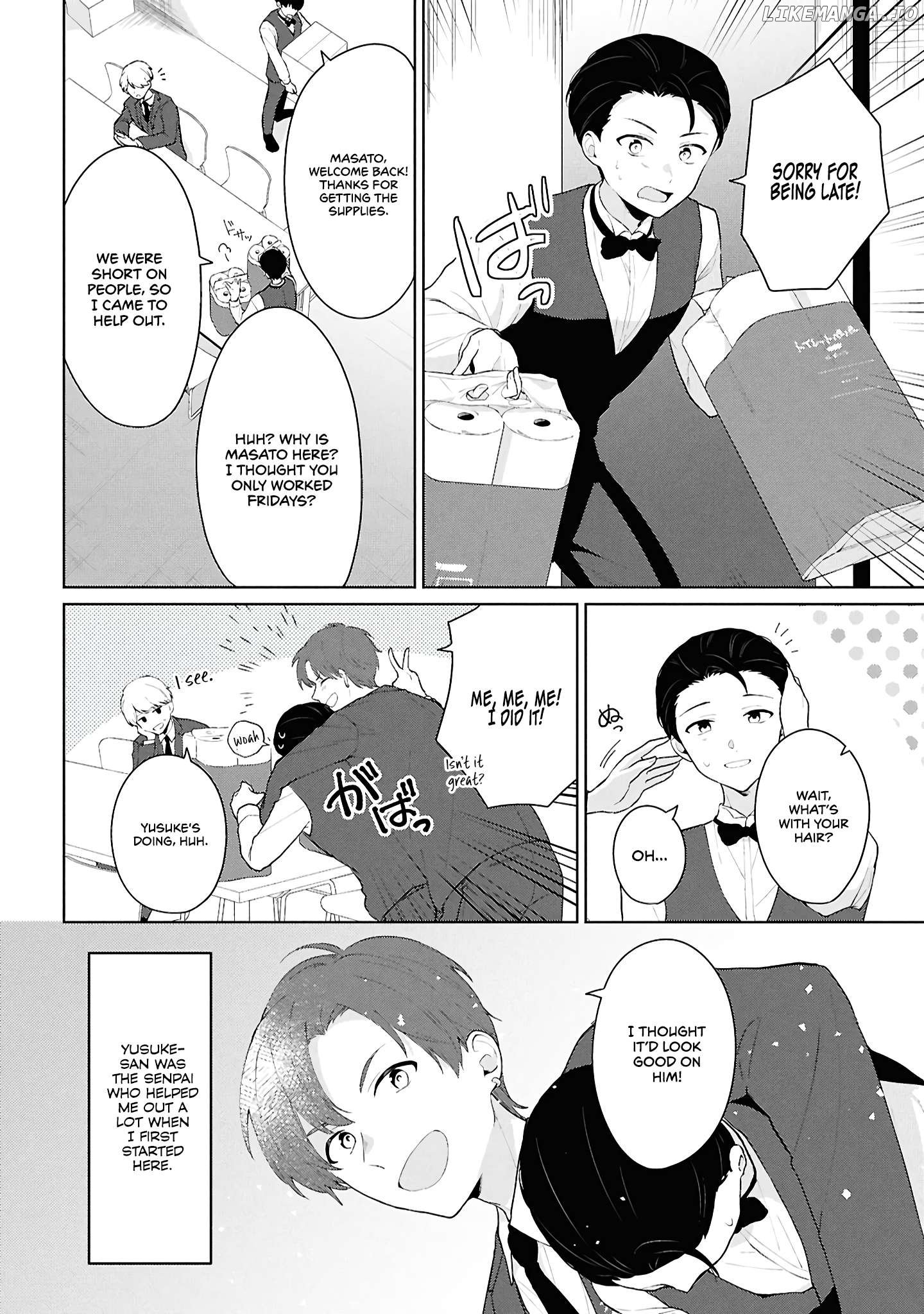 Did you think you could live normally even in a world with a 1:5 male-to-female ratio?~When deeply intense feelings of the girls are unknowingly toyed with by the an oblivious boy~ Chapter 6 - page 24
