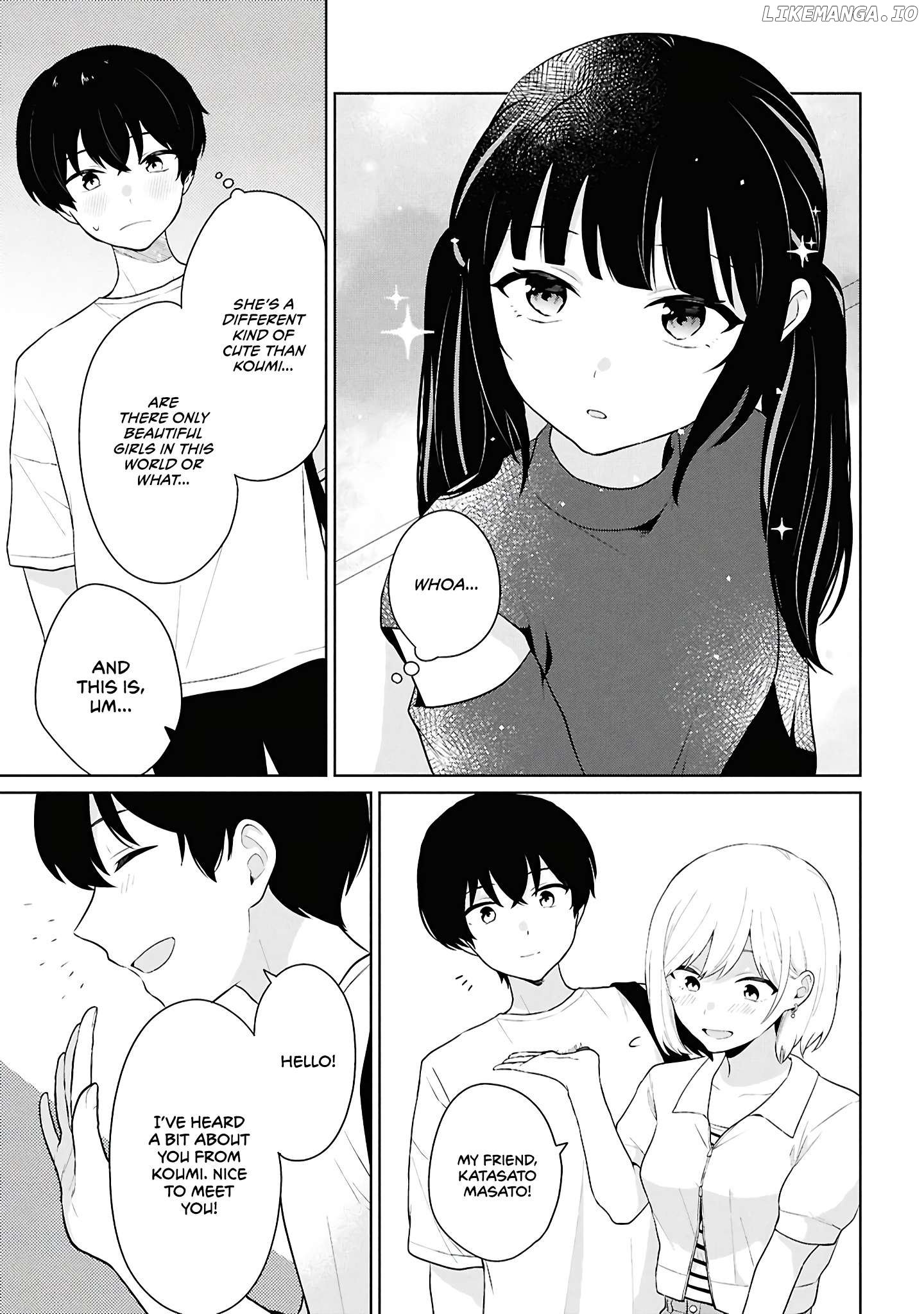 Did you think you could live normally even in a world with a 1:5 male-to-female ratio?~When deeply intense feelings of the girls are unknowingly toyed with by the an oblivious boy~ Chapter 7 - page 12