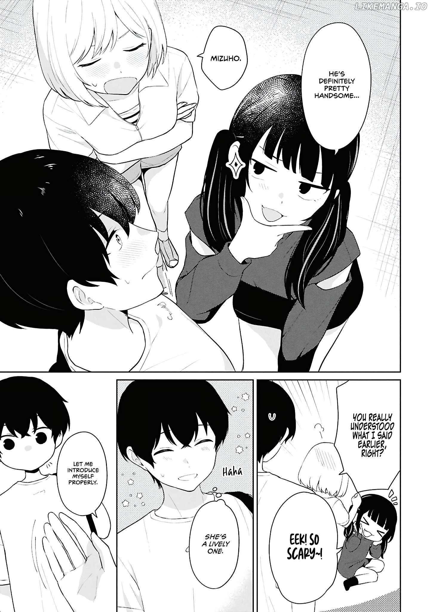 Did you think you could live normally even in a world with a 1:5 male-to-female ratio?~When deeply intense feelings of the girls are unknowingly toyed with by the an oblivious boy~ Chapter 7 - page 14