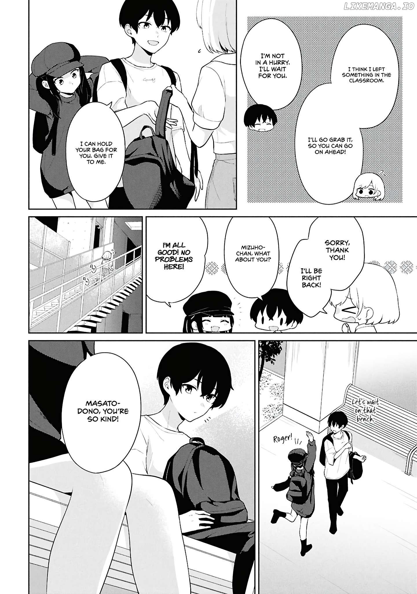 Did you think you could live normally even in a world with a 1:5 male-to-female ratio?~When deeply intense feelings of the girls are unknowingly toyed with by the an oblivious boy~ Chapter 7 - page 17