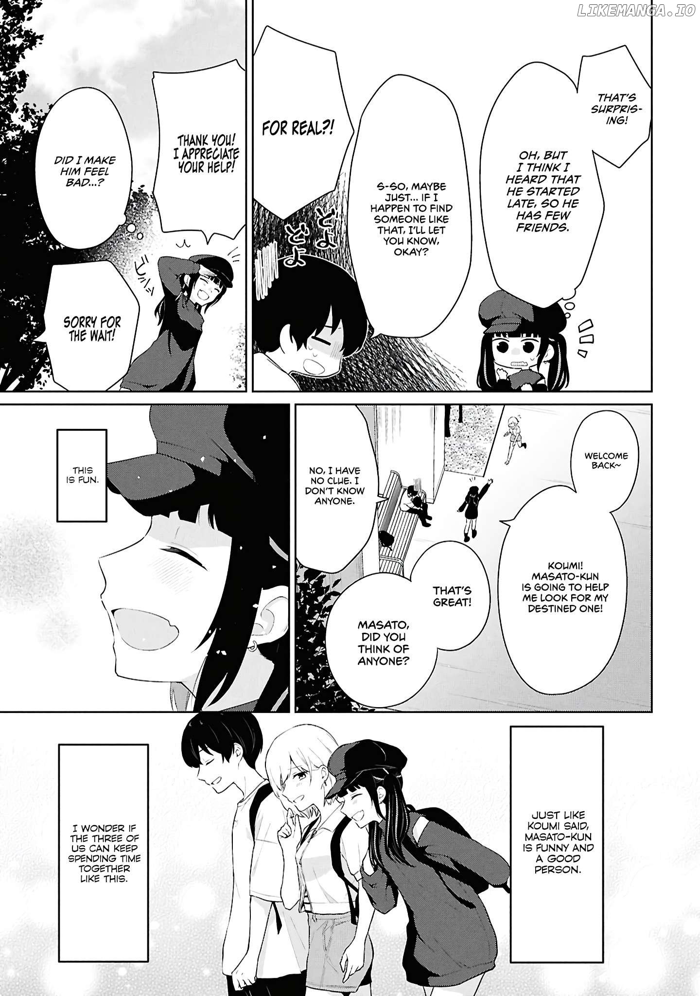 Did you think you could live normally even in a world with a 1:5 male-to-female ratio?~When deeply intense feelings of the girls are unknowingly toyed with by the an oblivious boy~ Chapter 7 - page 22