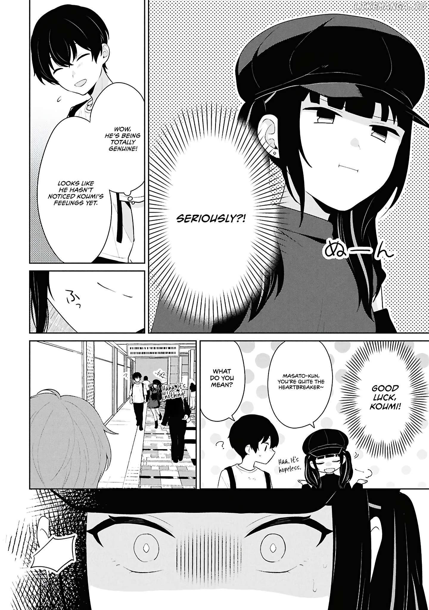 Did you think you could live normally even in a world with a 1:5 male-to-female ratio?~When deeply intense feelings of the girls are unknowingly toyed with by the an oblivious boy~ Chapter 7 - page 25