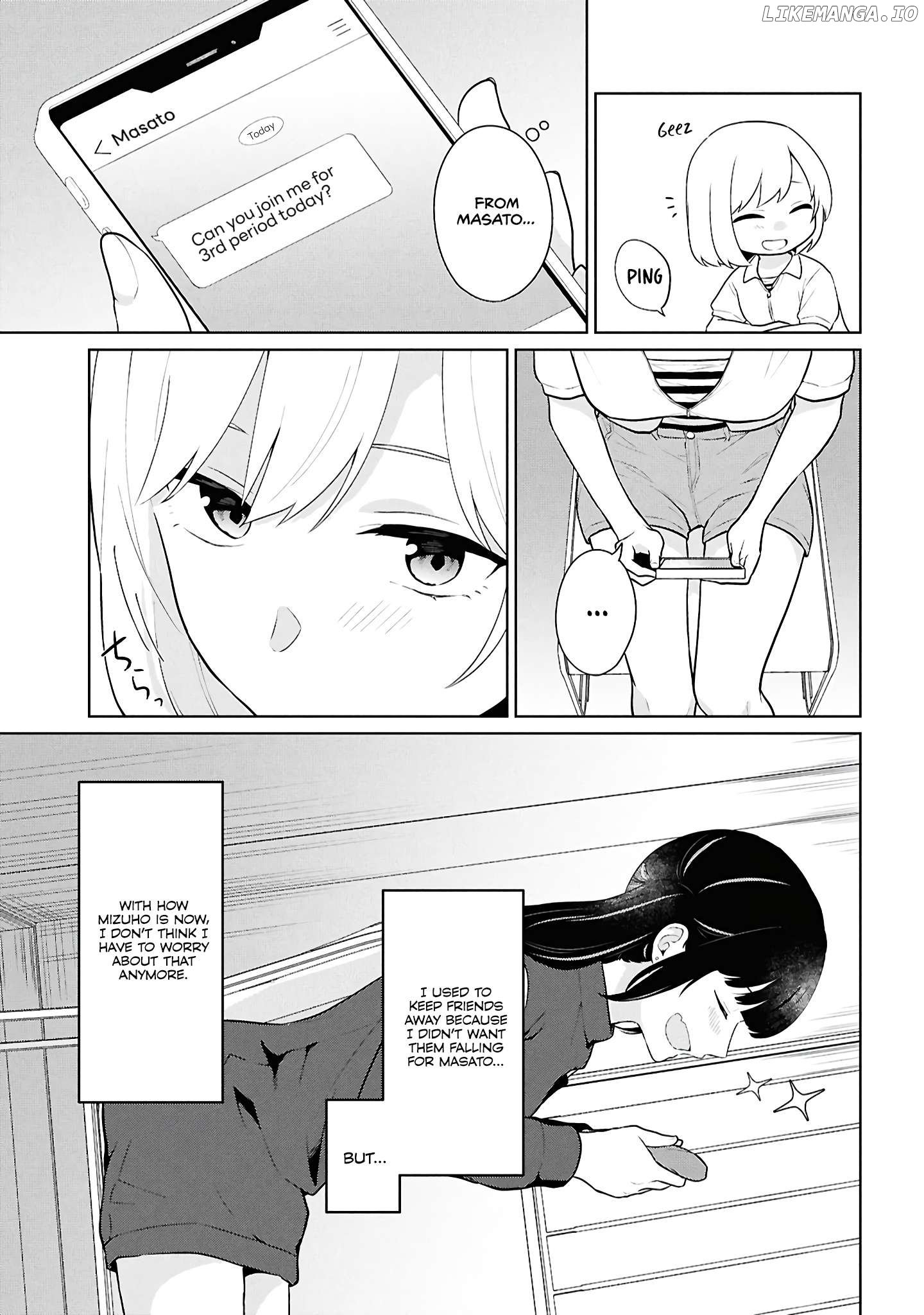 Did you think you could live normally even in a world with a 1:5 male-to-female ratio?~When deeply intense feelings of the girls are unknowingly toyed with by the an oblivious boy~ Chapter 7 - page 6