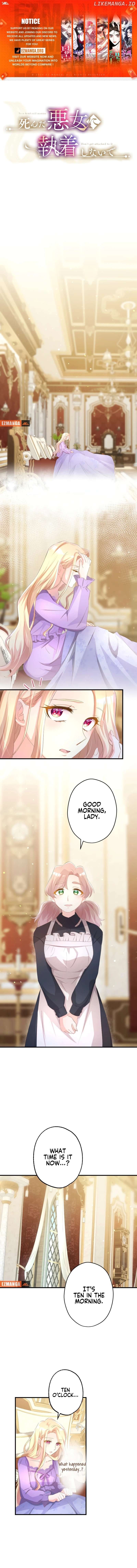 Don’t Cling To The Dead Villain Chapter 29 - page 1