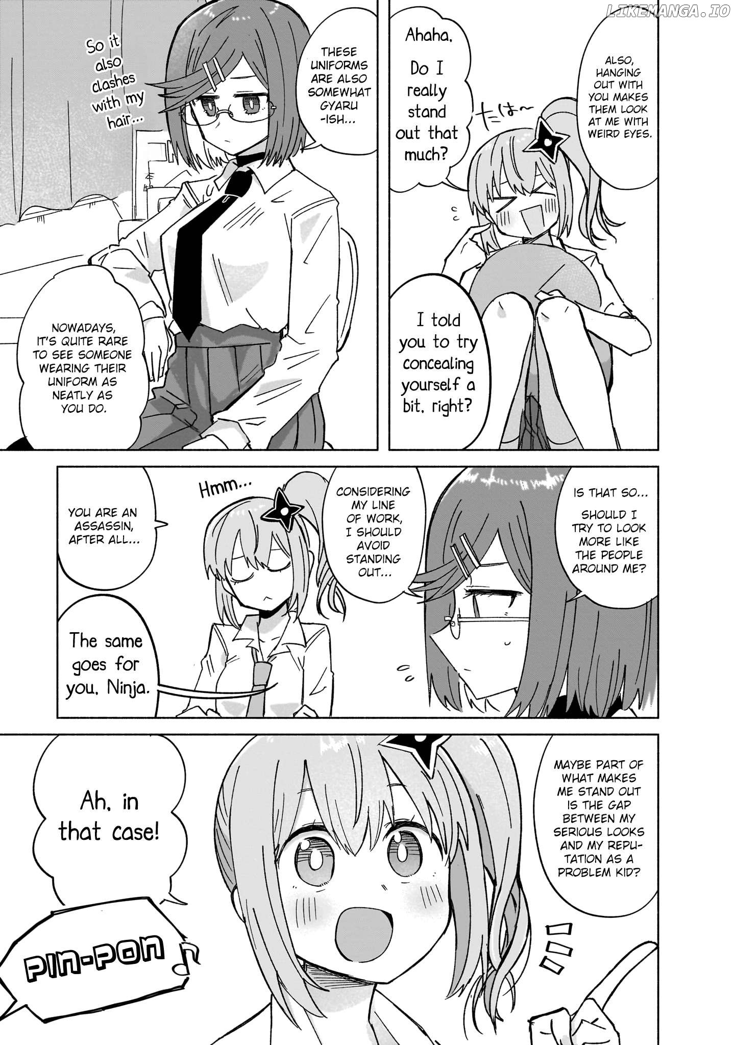 A Ninja and an Assassin Living Together Chapter 35 - page 5