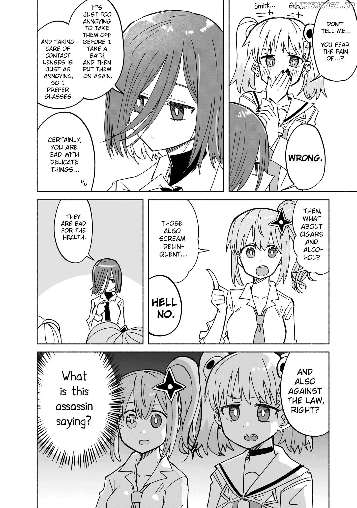 A Ninja and an Assassin Living Together Chapter 35 - page 8