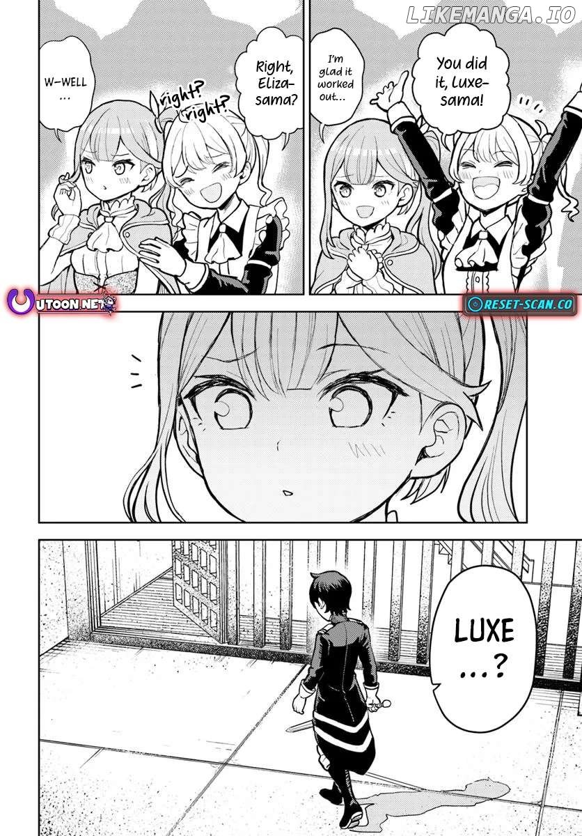 I was reincarnated as the villain with evil eyes, so I aim to be a mob character Chapter 6.2 - page 1