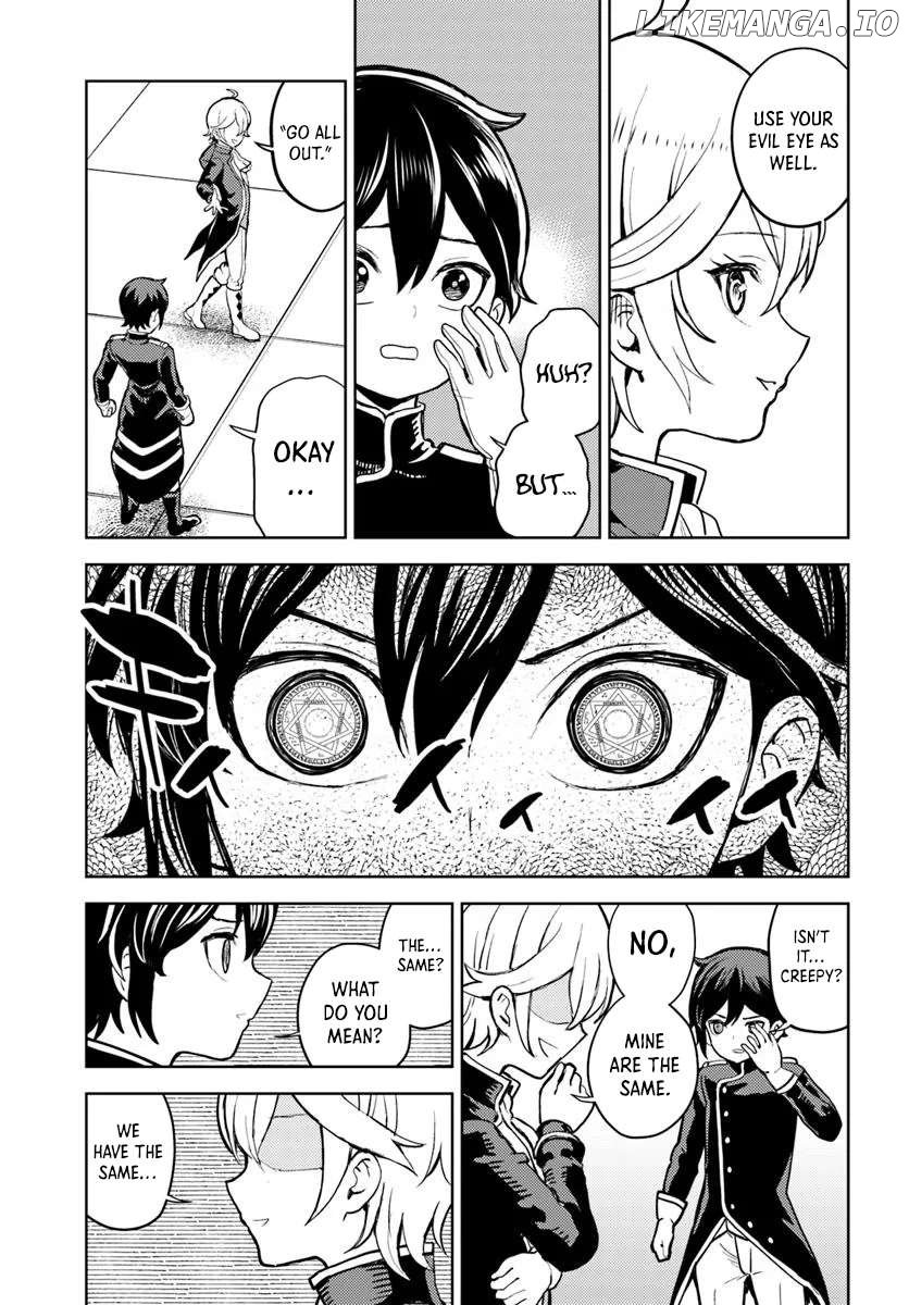 I was reincarnated as the villain with evil eyes, so I aim to be a mob character Chapter 6.2 - page 10