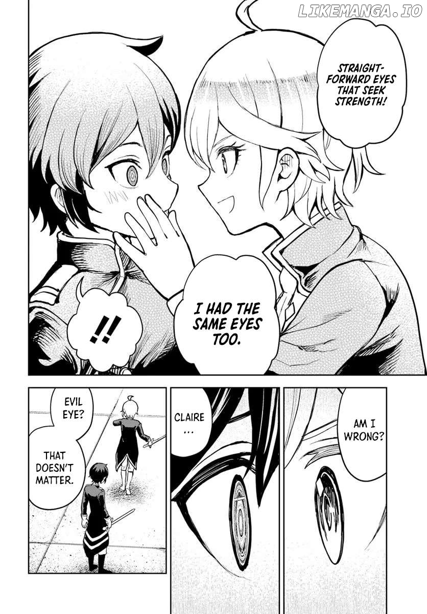 I was reincarnated as the villain with evil eyes, so I aim to be a mob character Chapter 6.2 - page 11