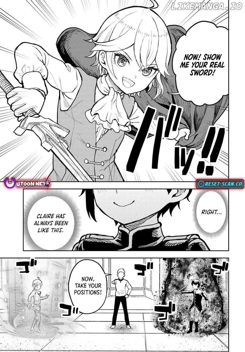 I was reincarnated as the villain with evil eyes, so I aim to be a mob character Chapter 6.2 - page 12