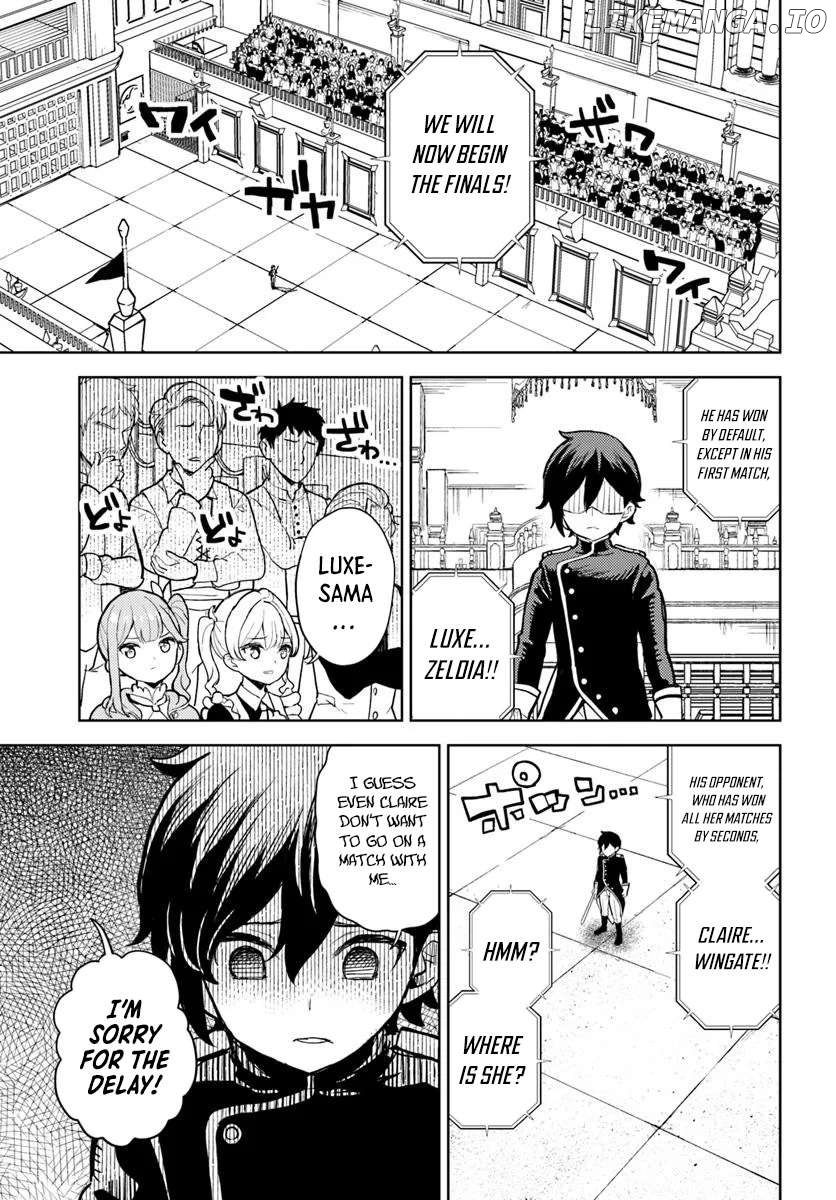 I was reincarnated as the villain with evil eyes, so I aim to be a mob character Chapter 6.2 - page 6