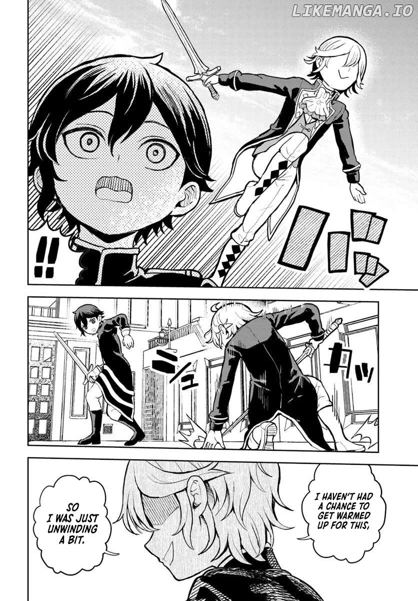 I was reincarnated as the villain with evil eyes, so I aim to be a mob character Chapter 6.2 - page 7