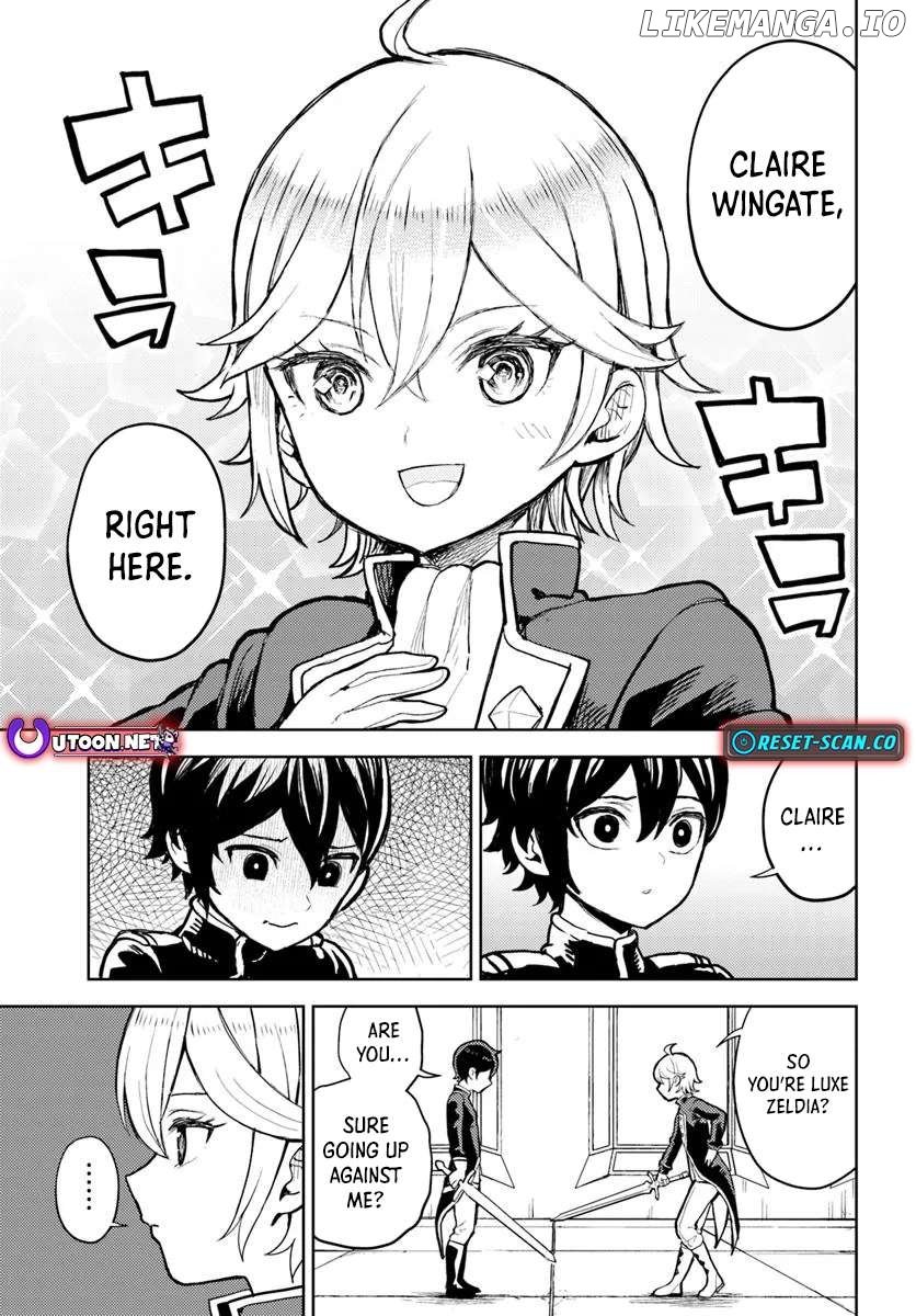 I was reincarnated as the villain with evil eyes, so I aim to be a mob character Chapter 6.2 - page 8