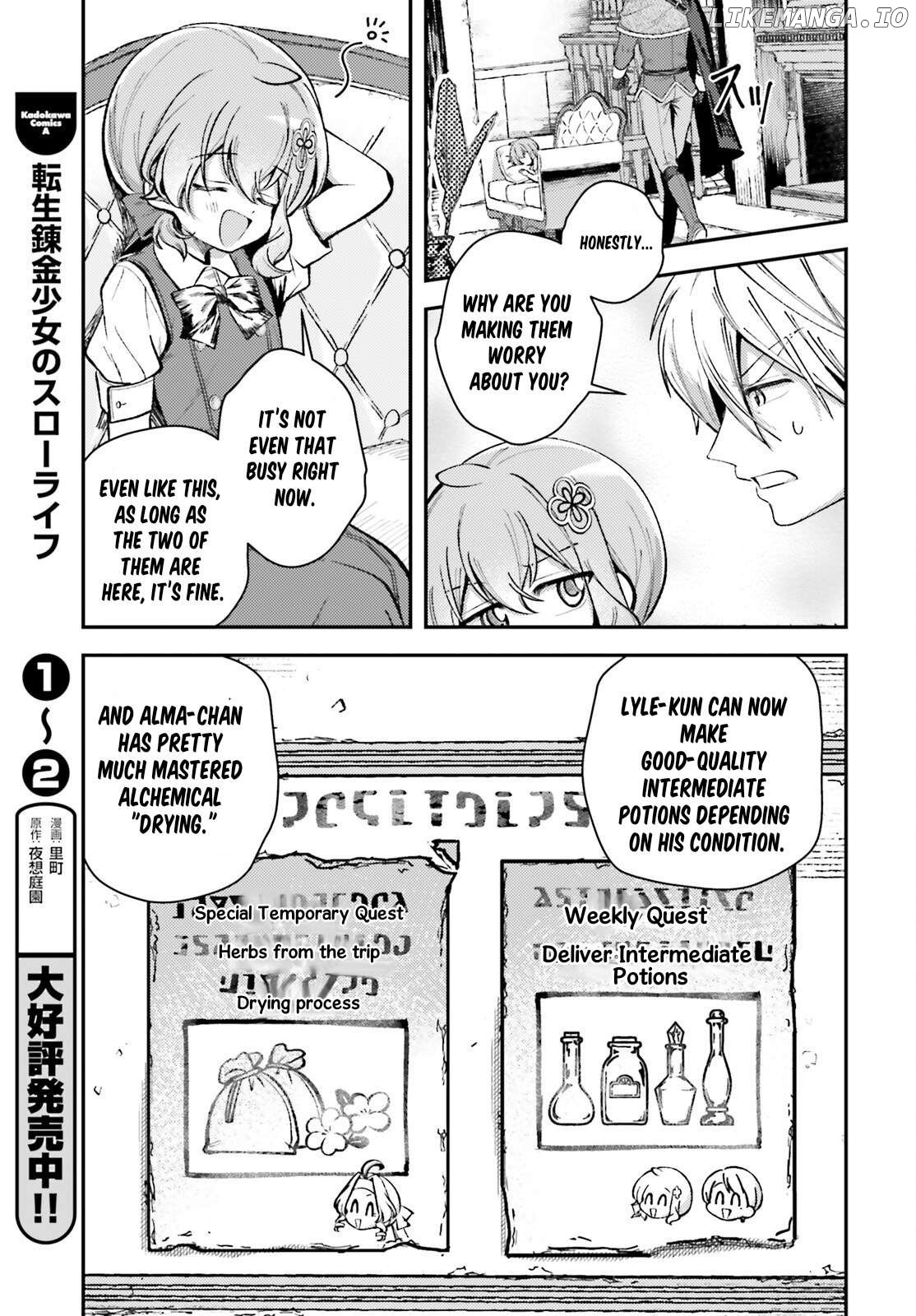 Tensei Renkin Shoujo no Slow Life Chapter 15 - page 9