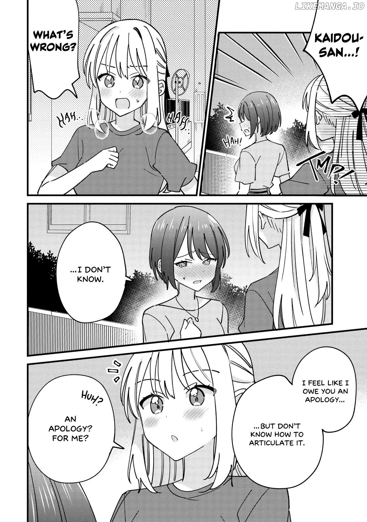 Kao dake yoi Classmate ga Yatara to Guigui Kuru Yuri no Hanashi Chapter 6.1 - page 1