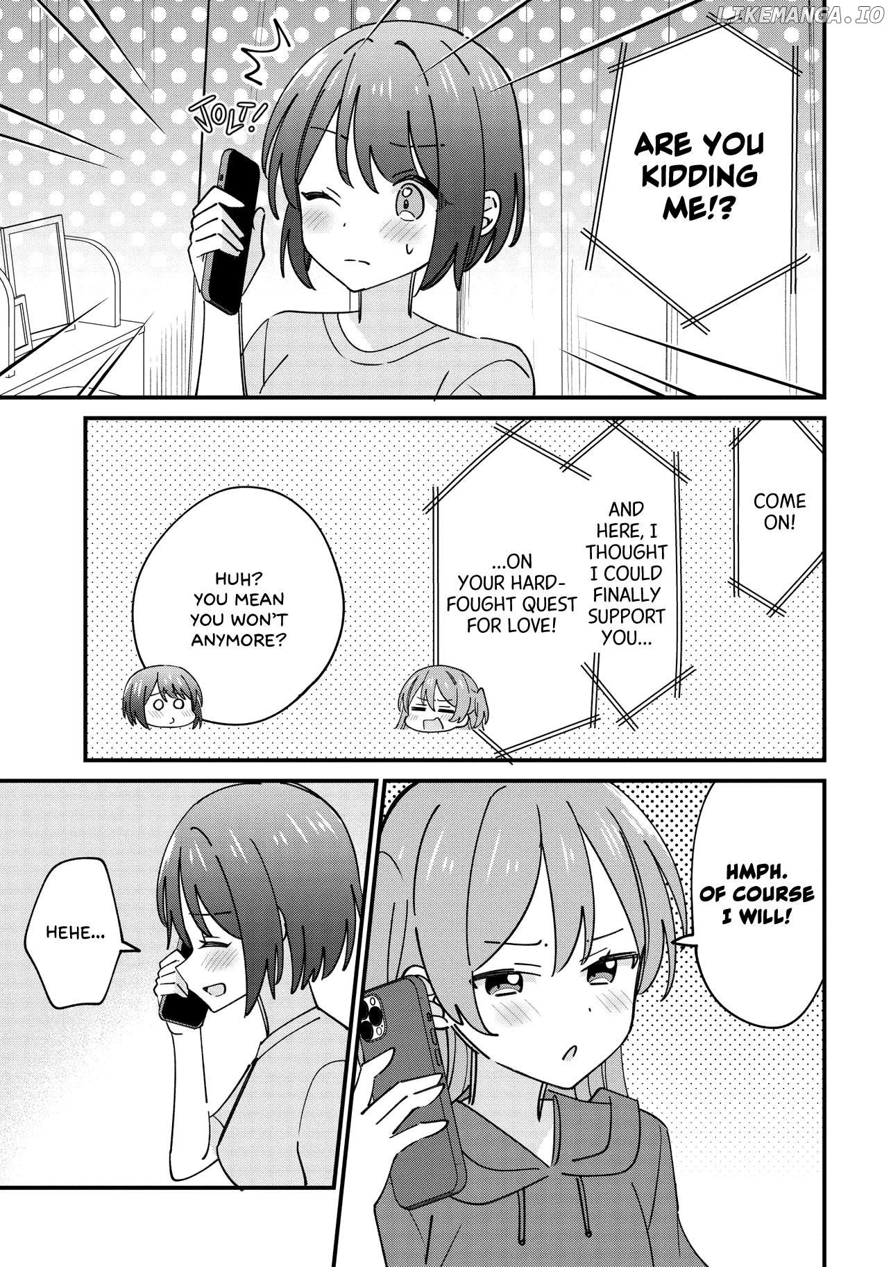 Kao dake yoi Classmate ga Yatara to Guigui Kuru Yuri no Hanashi Chapter 6.1 - page 10