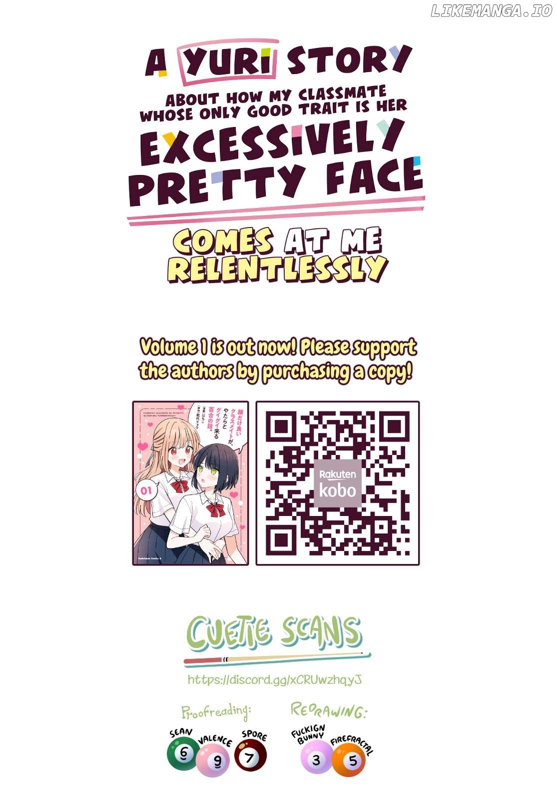 Kao dake yoi Classmate ga Yatara to Guigui Kuru Yuri no Hanashi Chapter 6.1 - page 13