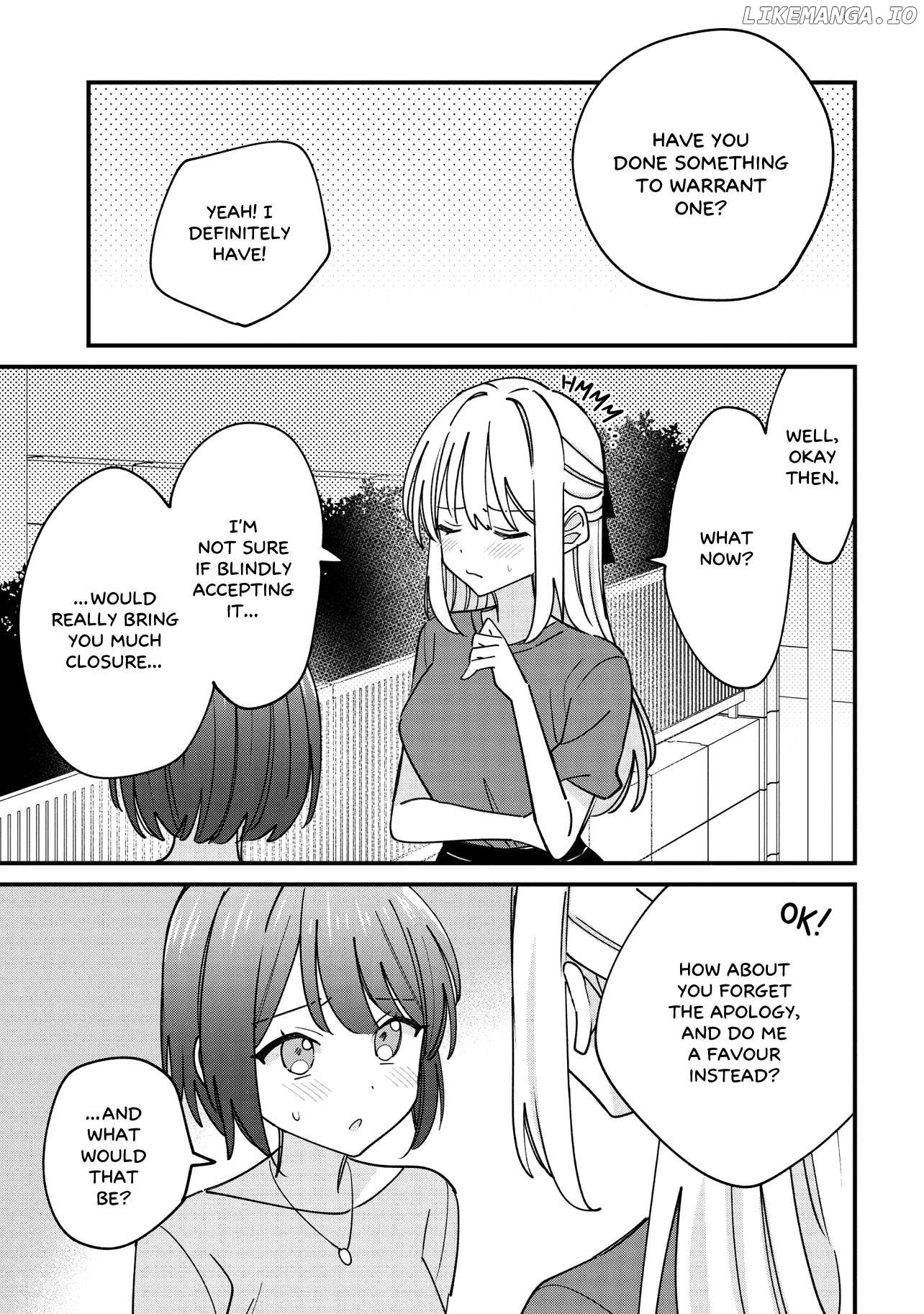 Kao dake yoi Classmate ga Yatara to Guigui Kuru Yuri no Hanashi Chapter 6.1 - page 2