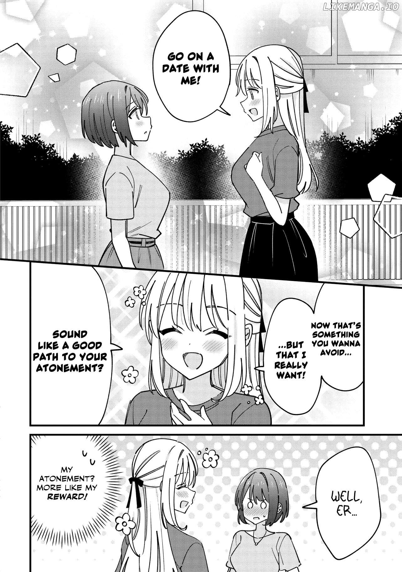 Kao dake yoi Classmate ga Yatara to Guigui Kuru Yuri no Hanashi Chapter 6.1 - page 3