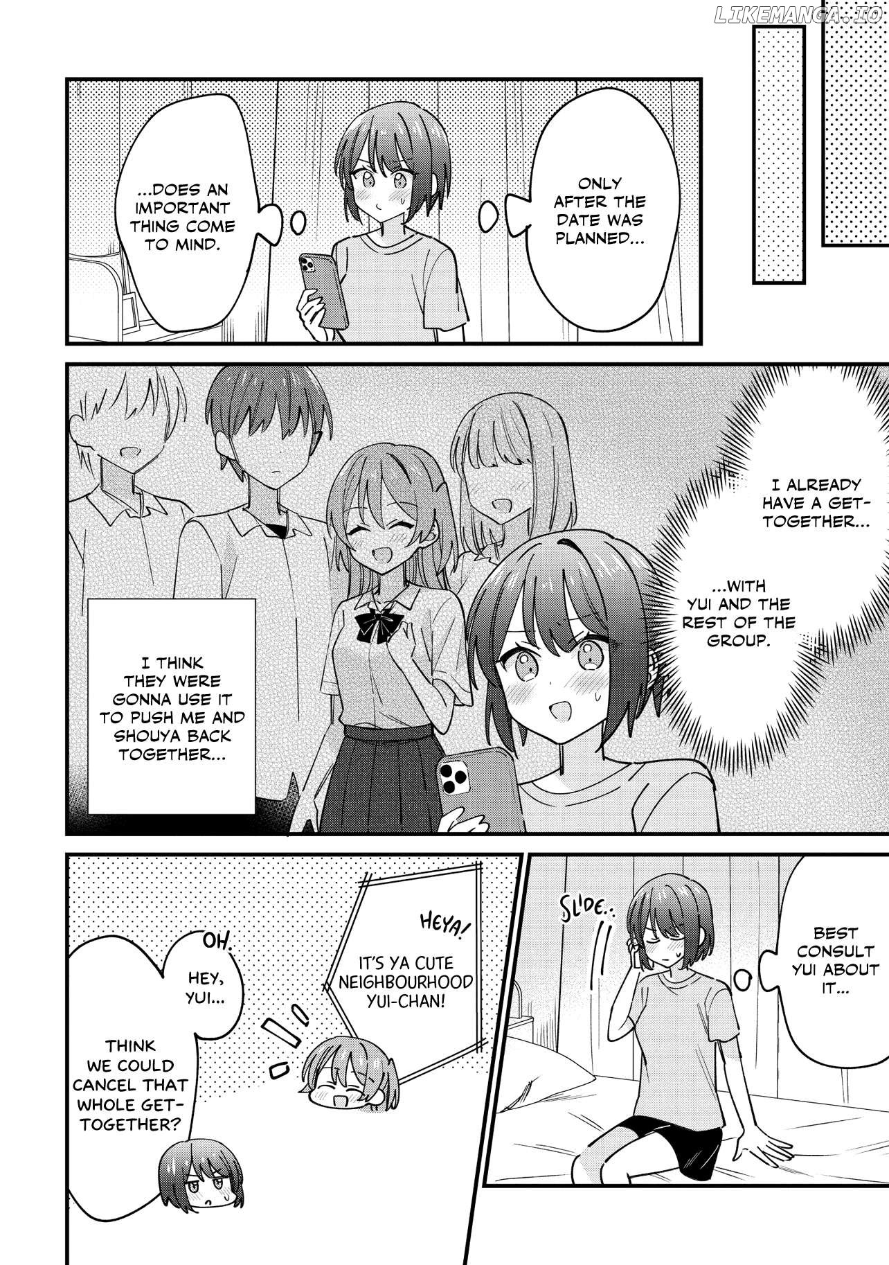 Kao dake yoi Classmate ga Yatara to Guigui Kuru Yuri no Hanashi Chapter 6.1 - page 5