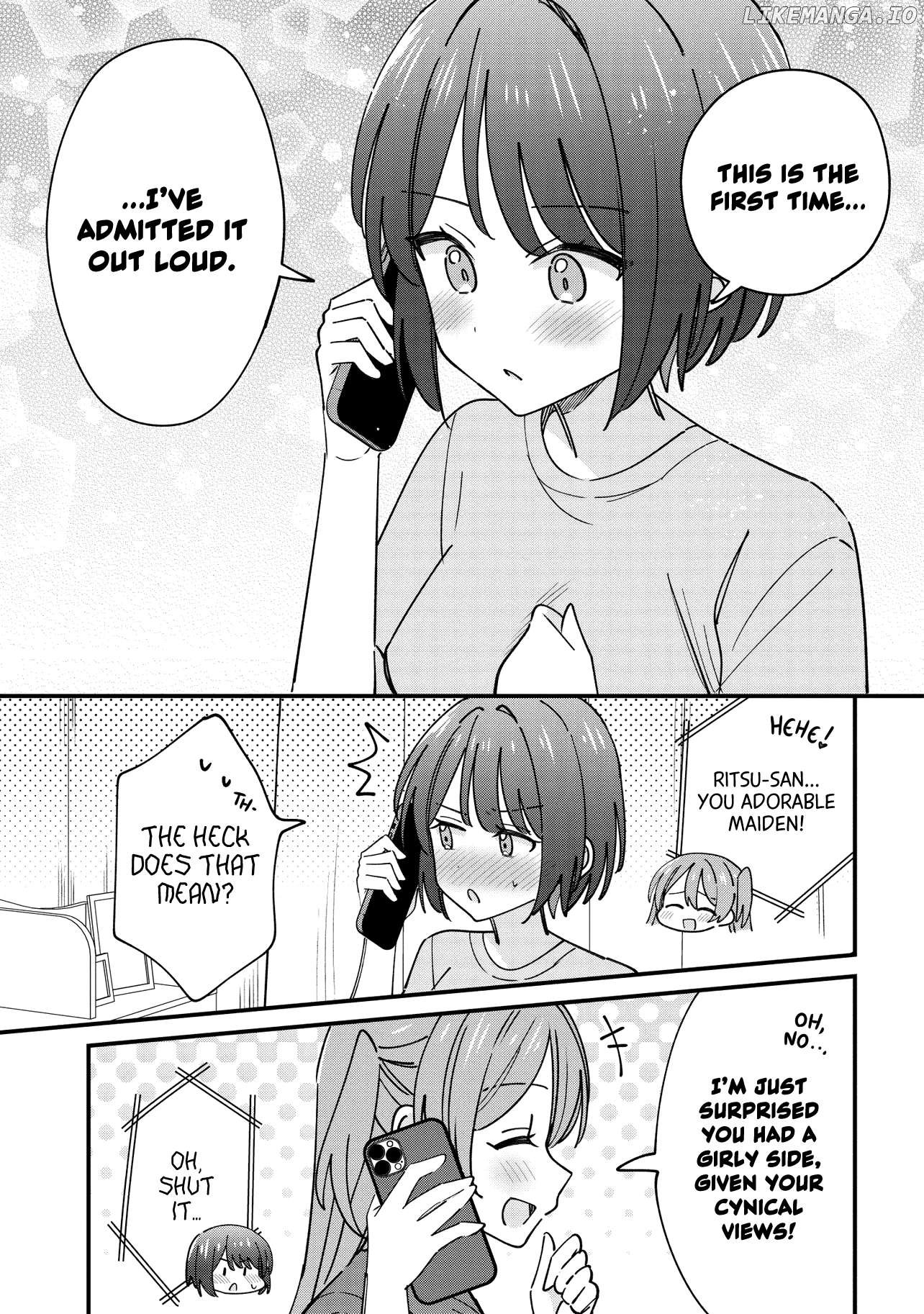 Kao dake yoi Classmate ga Yatara to Guigui Kuru Yuri no Hanashi Chapter 6.1 - page 8