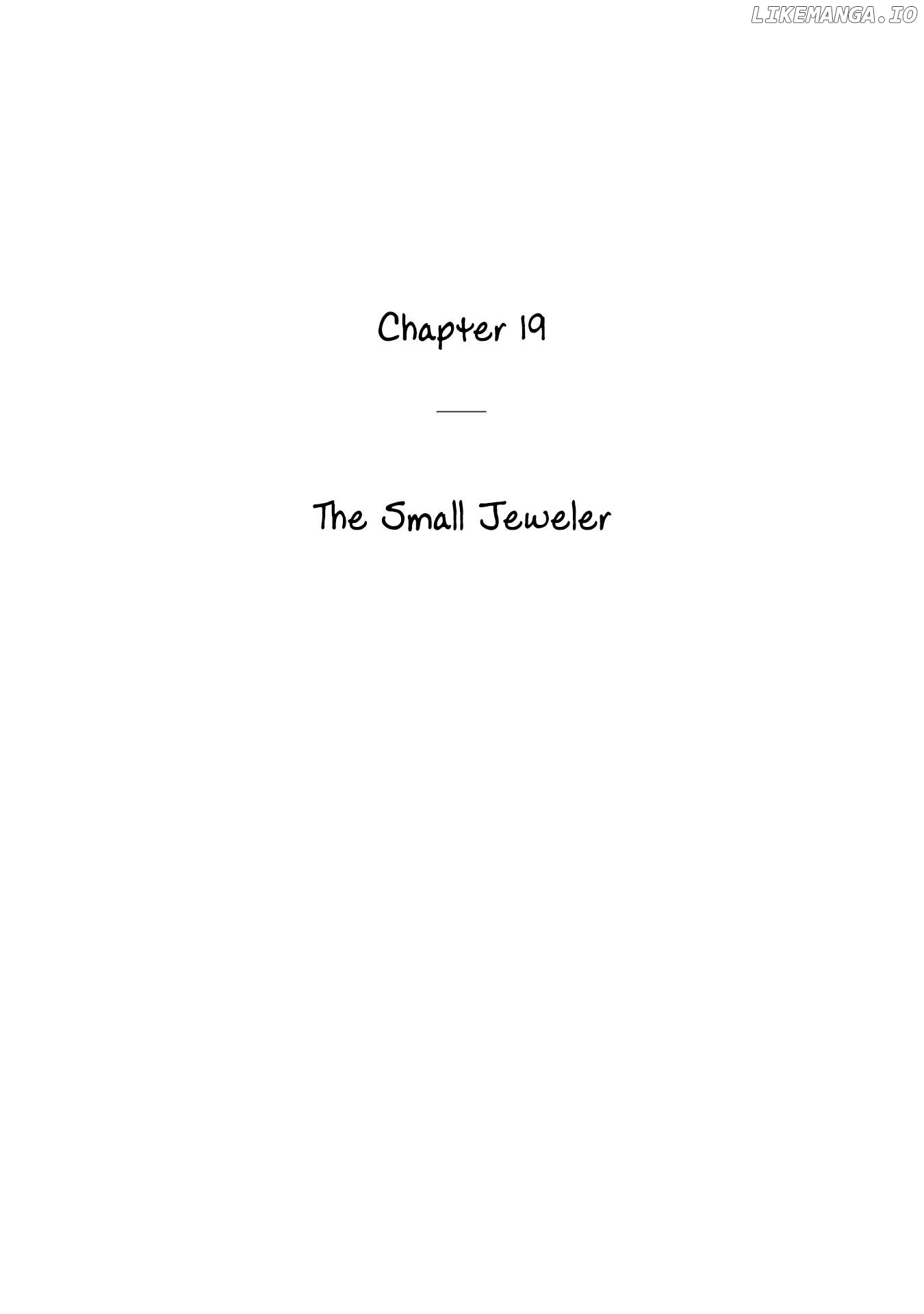 The Jeweller's Maid Chapter 19 - page 1
