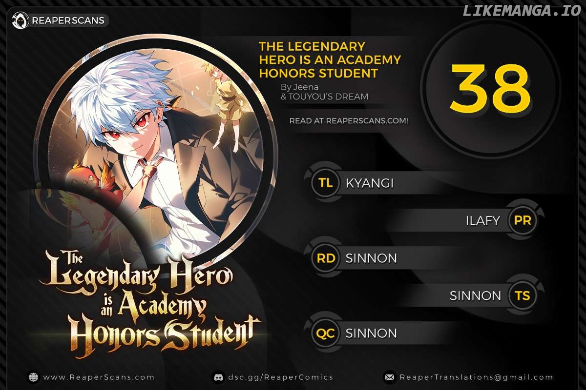 The Legendary Hero is an Academy Honors Student Chapter 38 - page 1