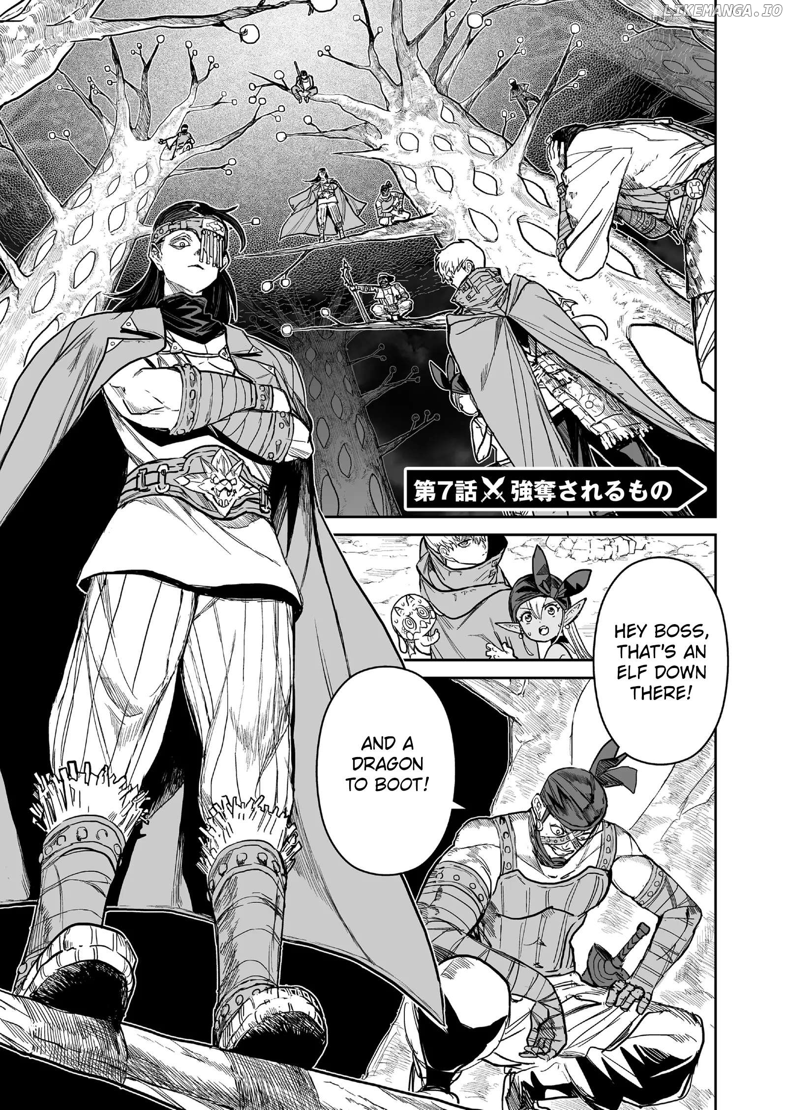 Abandoned: The Hero Who's So Strong He Breaks Every Weapon and The Elf Blacksmith Chapter 7 - page 1